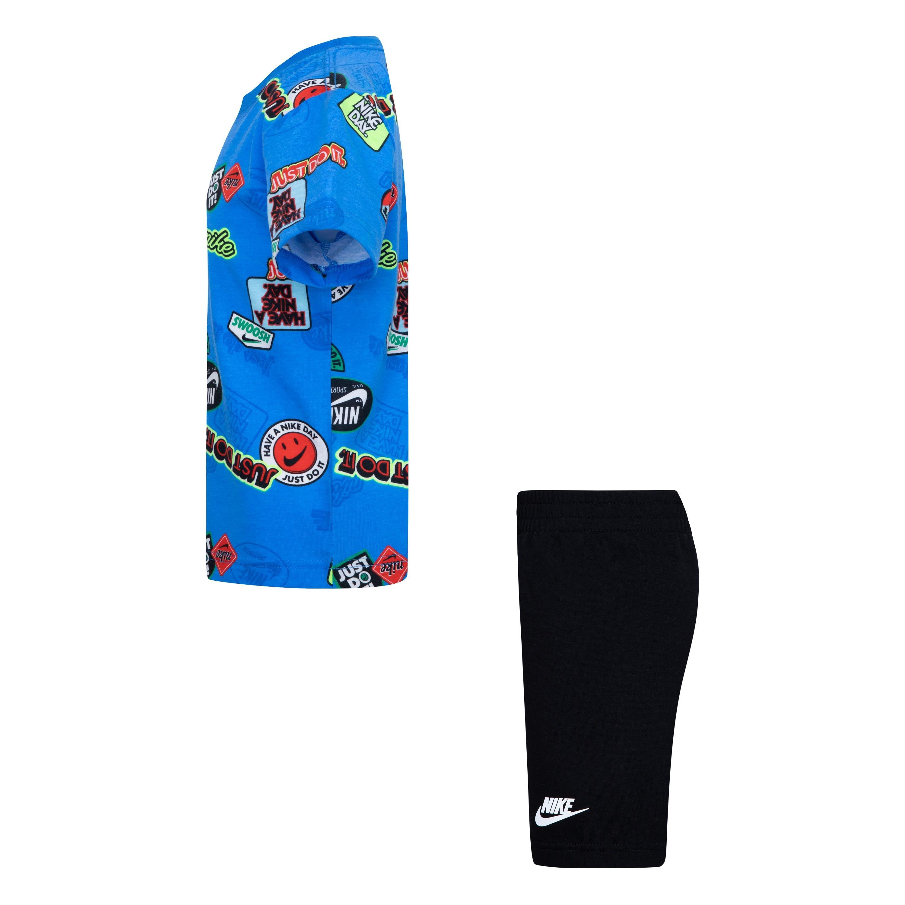 Nike Printed Sense of Adventure Short Little Boys' Set