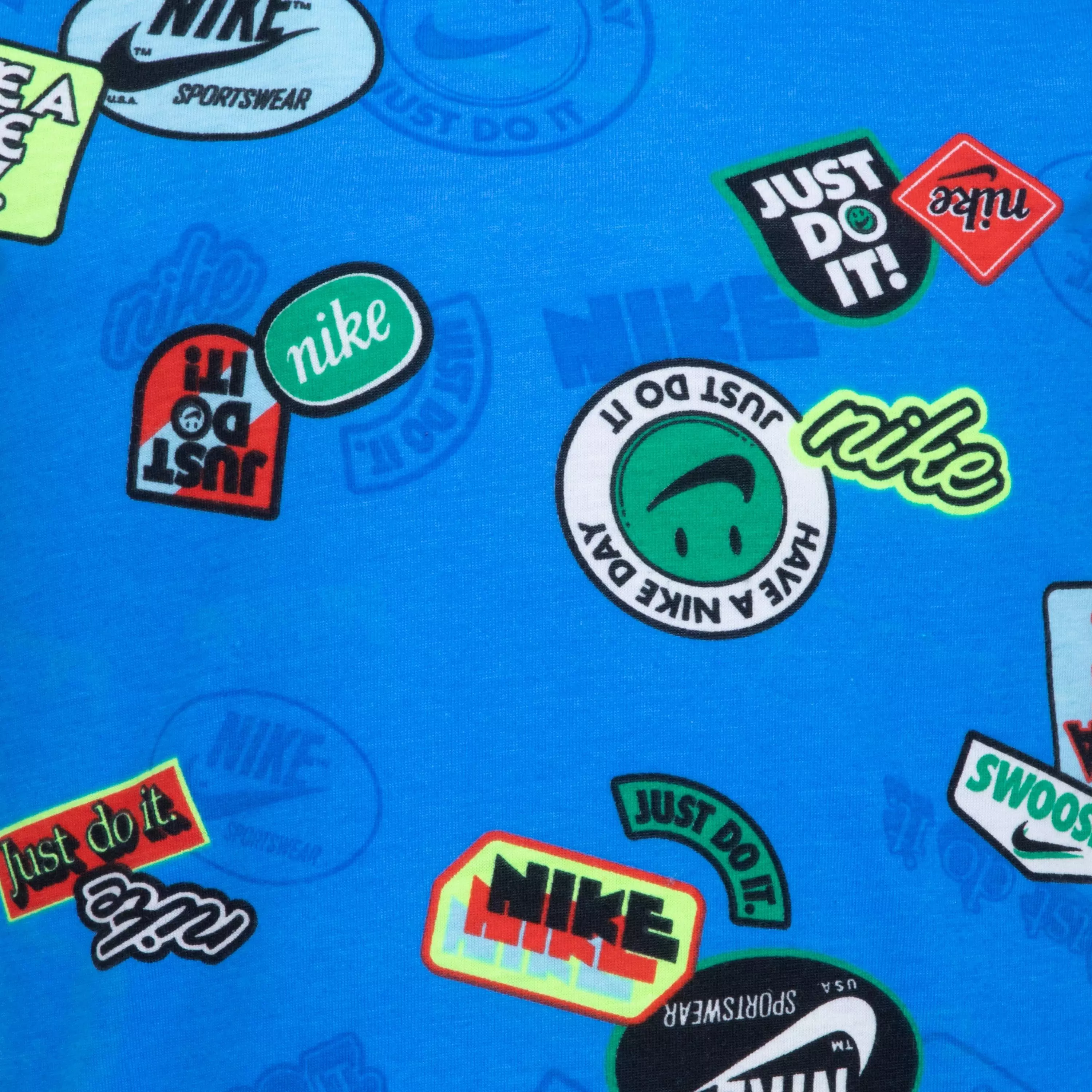 Nike Little Boys' Printed Sense of Adventure Short Set - BLACK