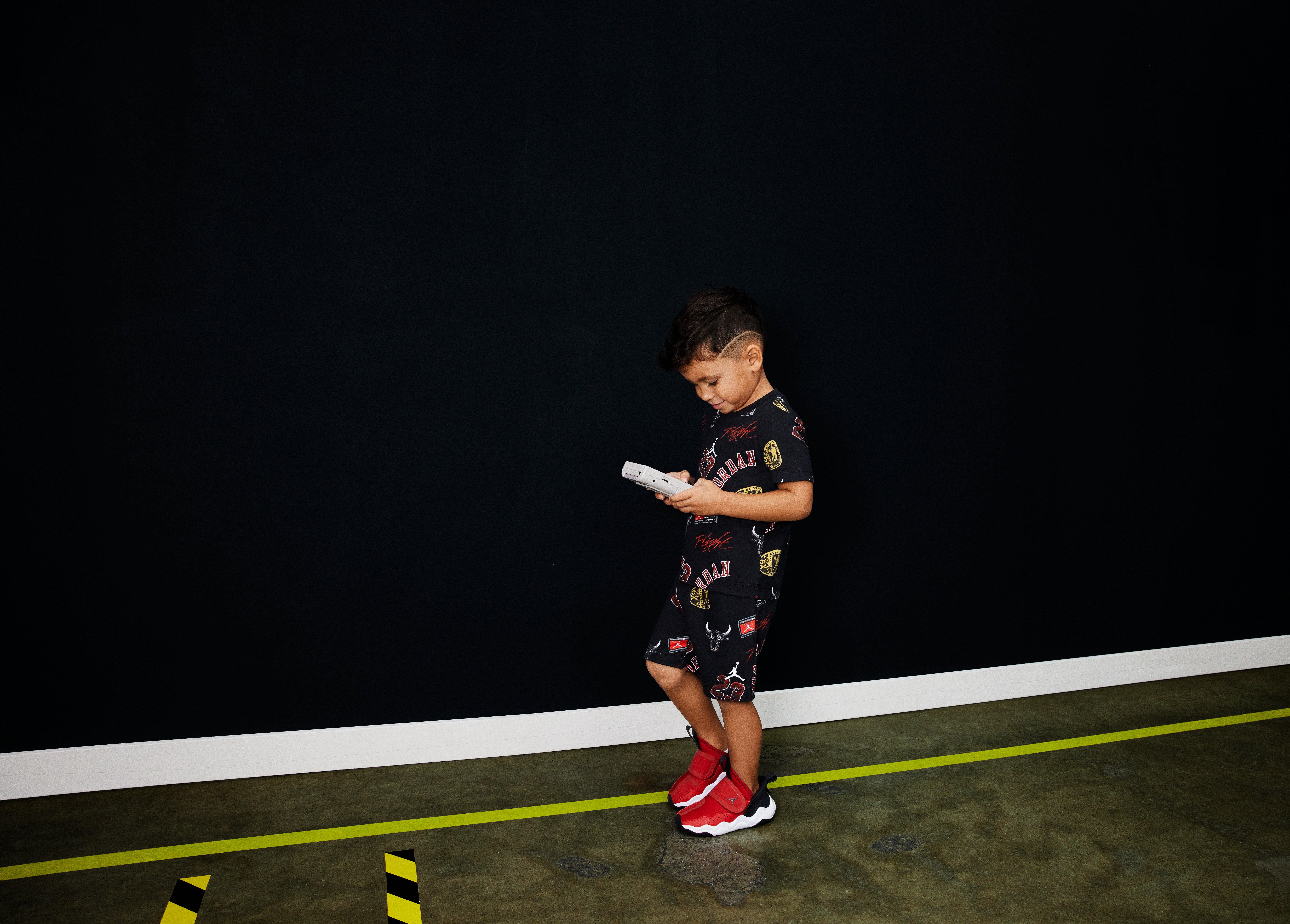 Jordan 23 Rings Printed Short Toddler Boys' Set