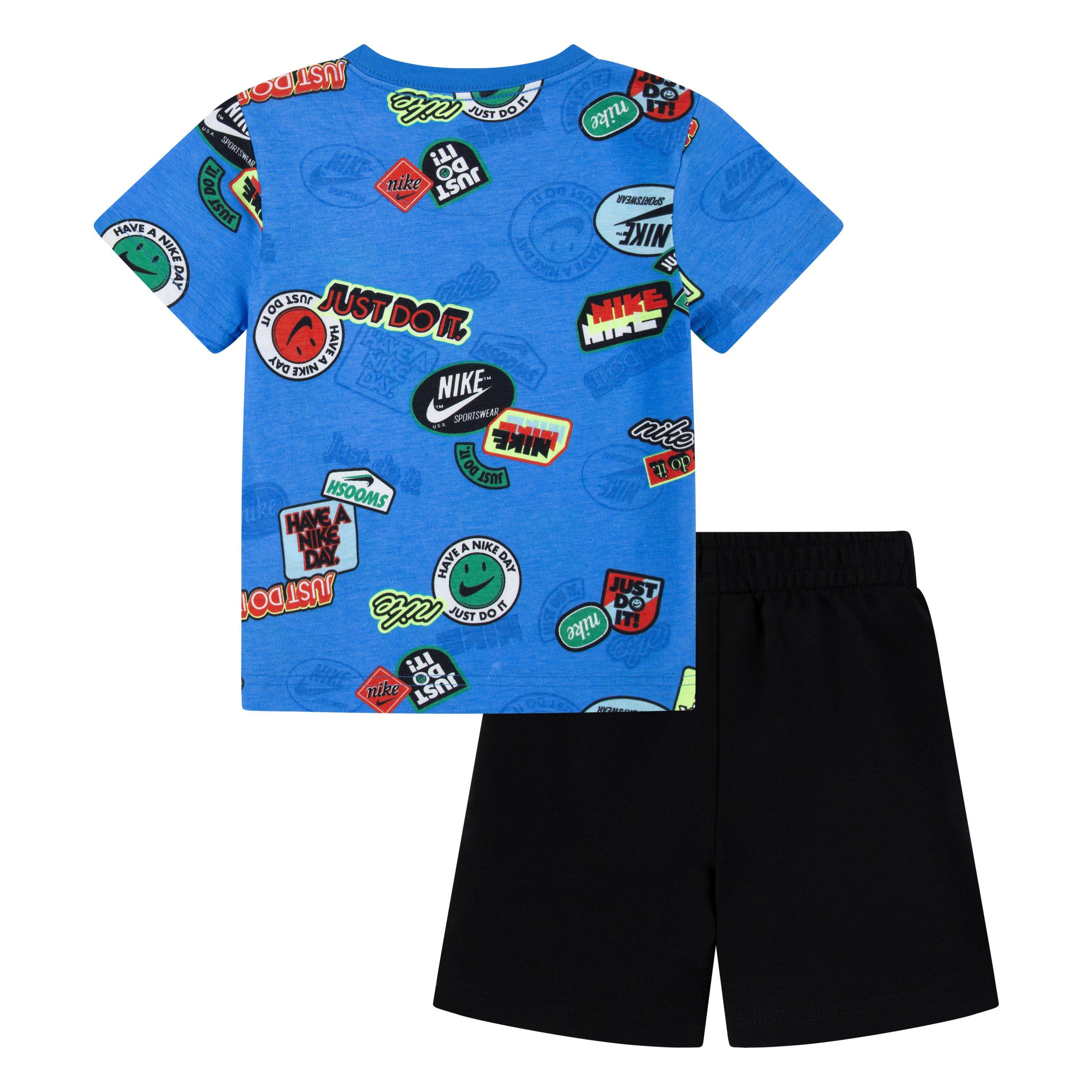 Nike Printed Sense of Adventure Short Toddler Boys' Set