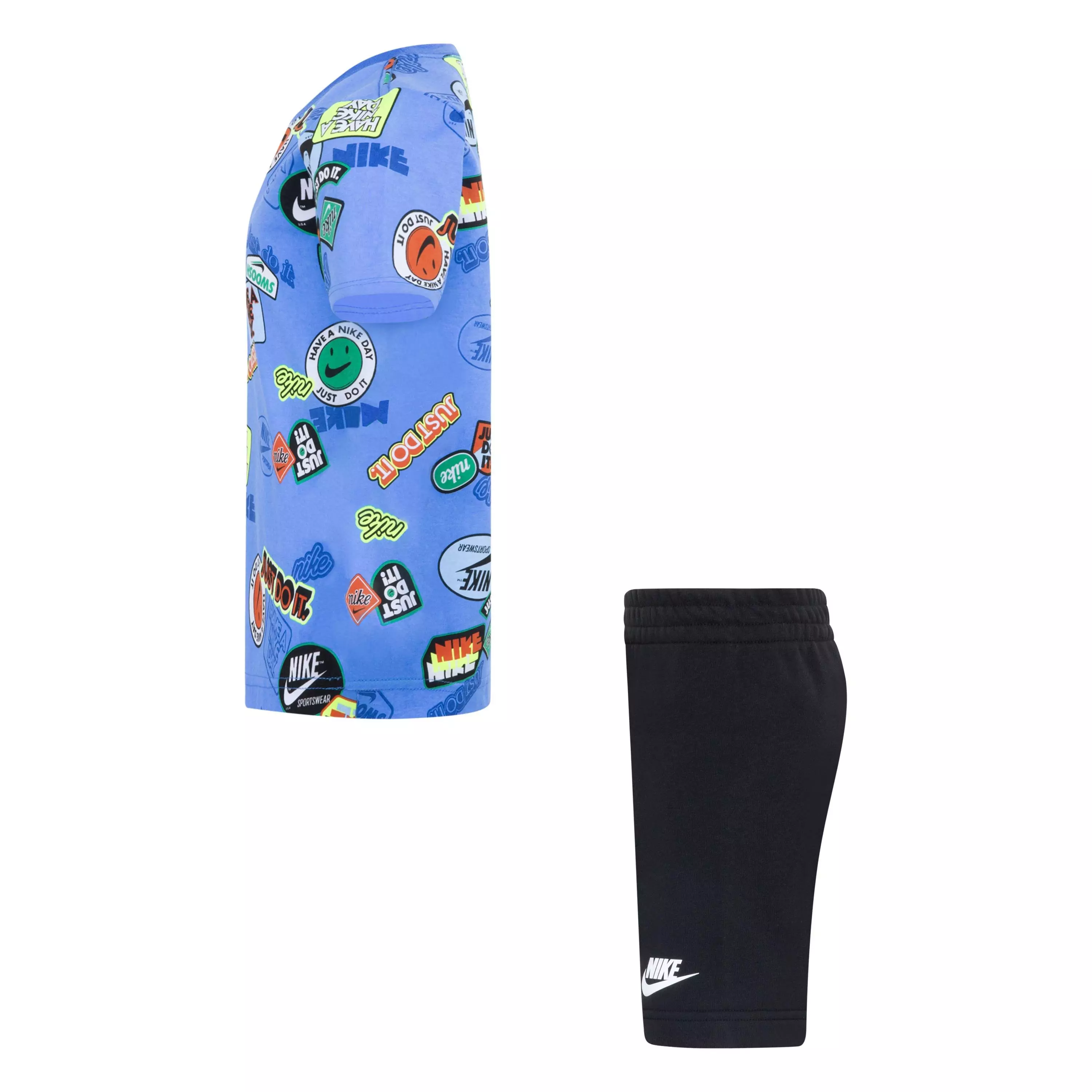 Nike Toddler Boys' Printed Sense of Adventure Short Set - BLACK
