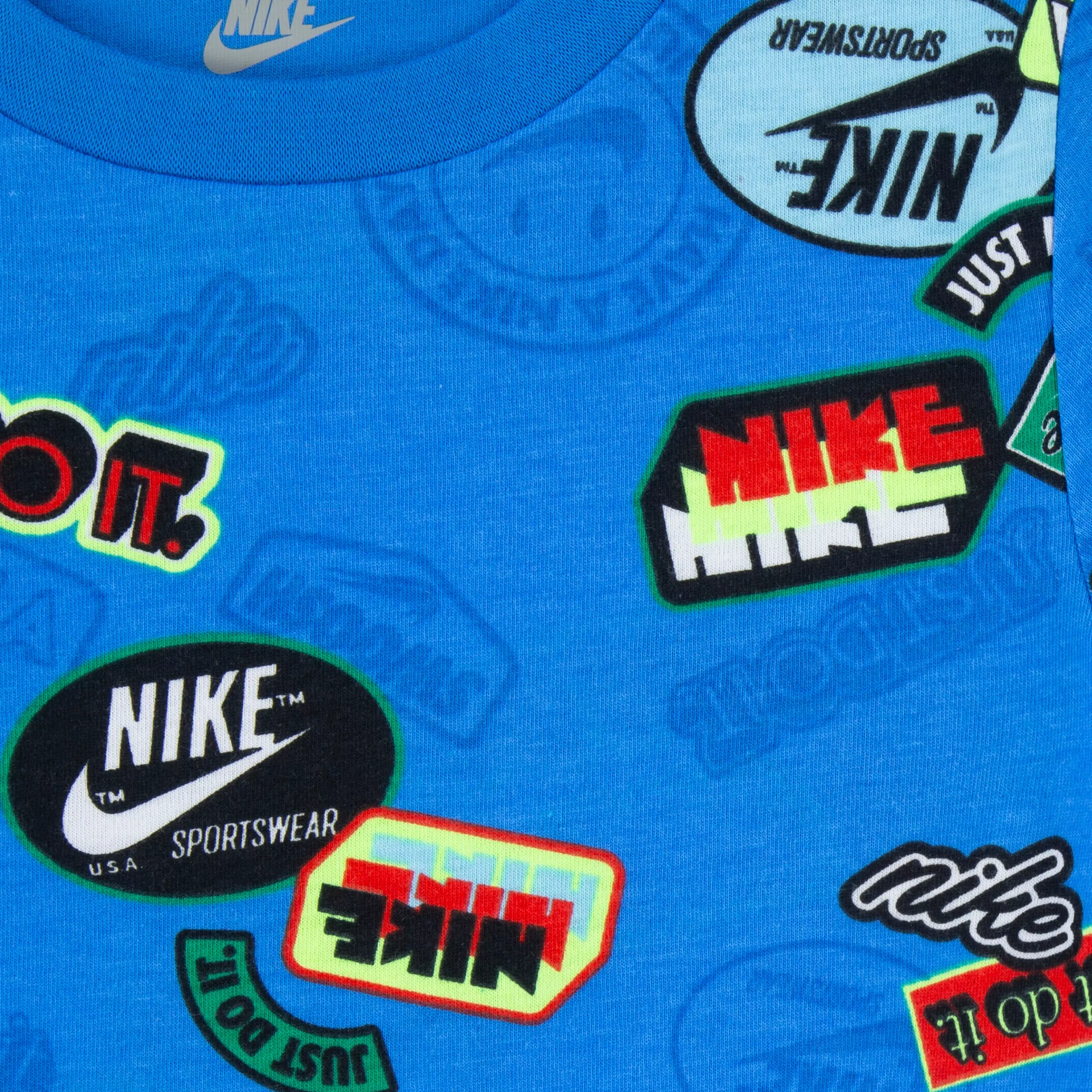 Nike Toddler Boys' Printed Sense of Adventure Short Set - BLACK