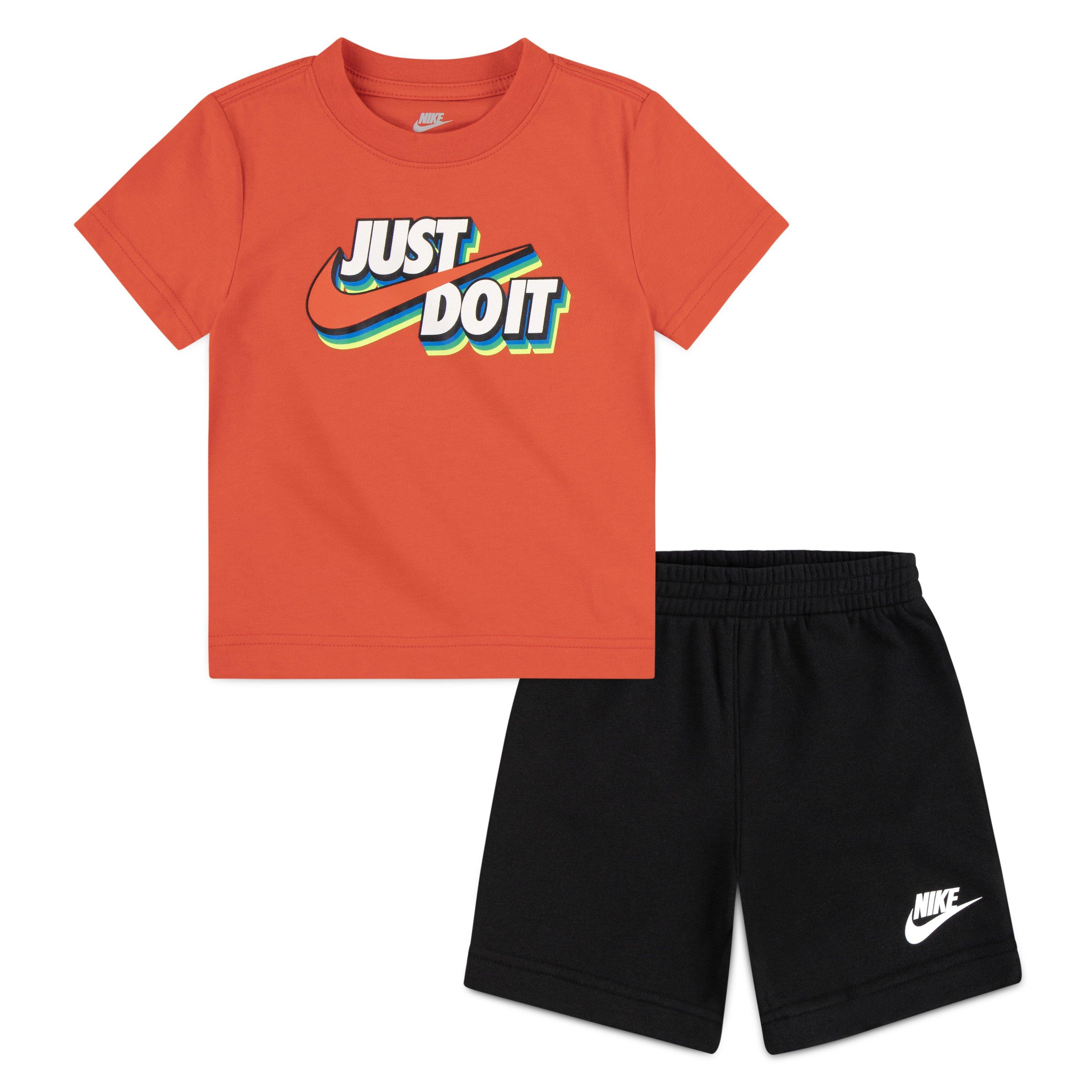 Nike Toddler Boys' Shadow Short Set - Red - BLACK