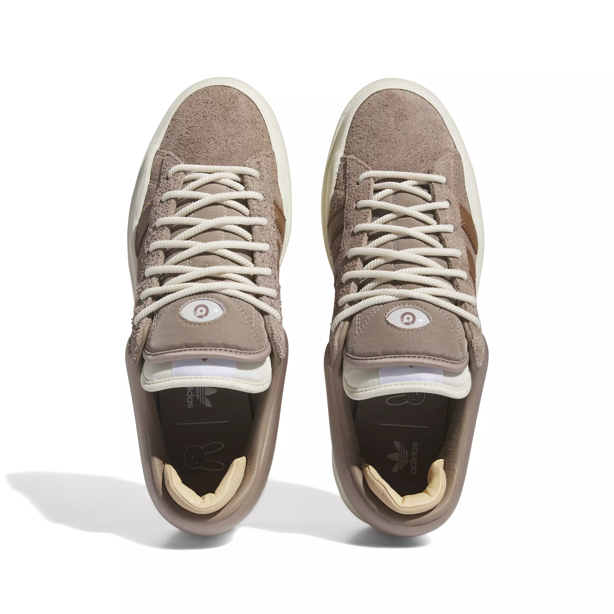 adidas Originals x Bad Bunny "Campus Brown" Unisex Shoe - CAMPUS BROWN/WHITE