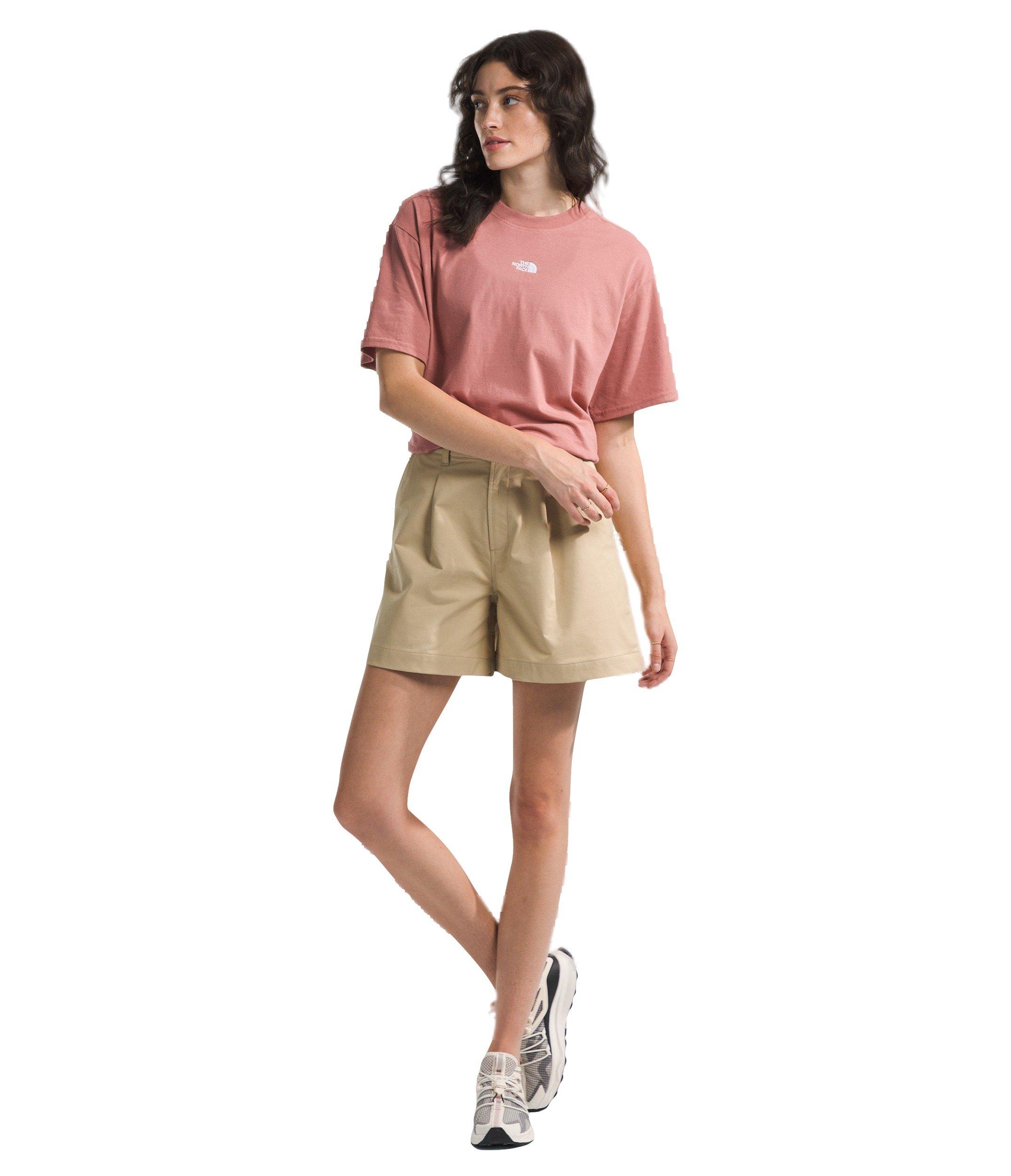 The North Face Women's Evolution Oversized Tee - BROWN Thumbnail View 3