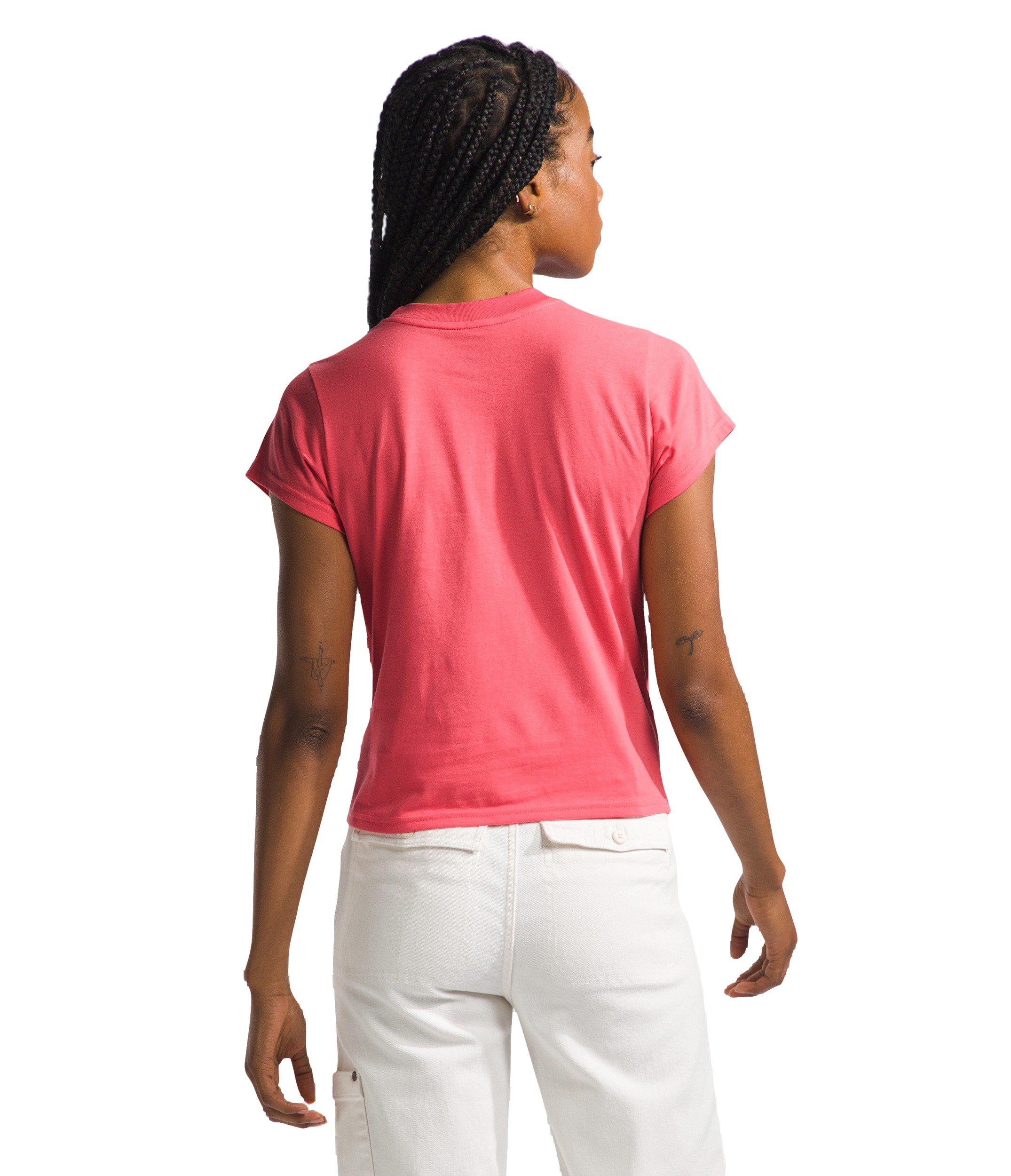 The North Face Women's Evolution Cutie Tee - RED Thumbnail View 2