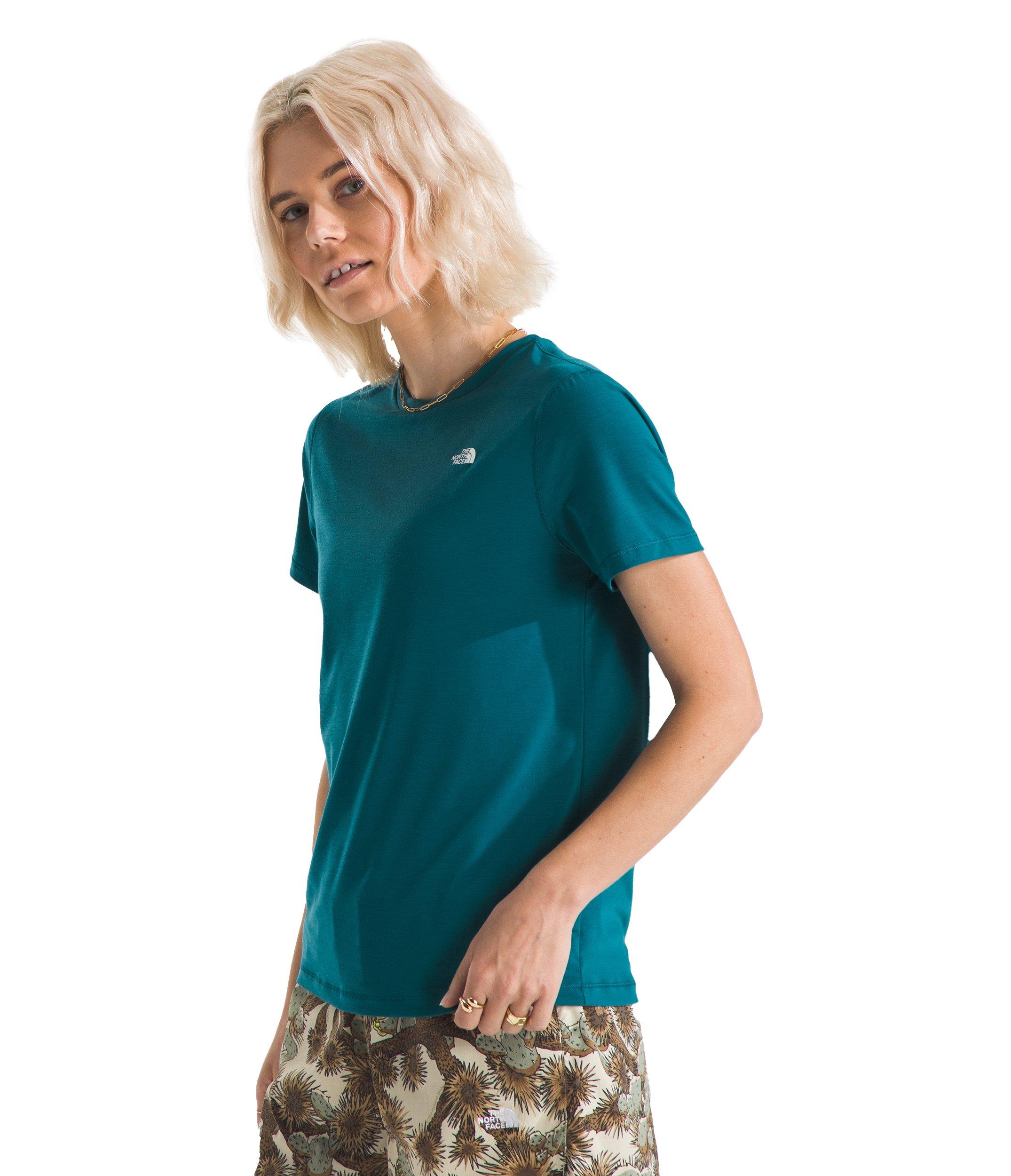 The North Face Women's Box NSE Tee - BLUE Thumbnail View 1