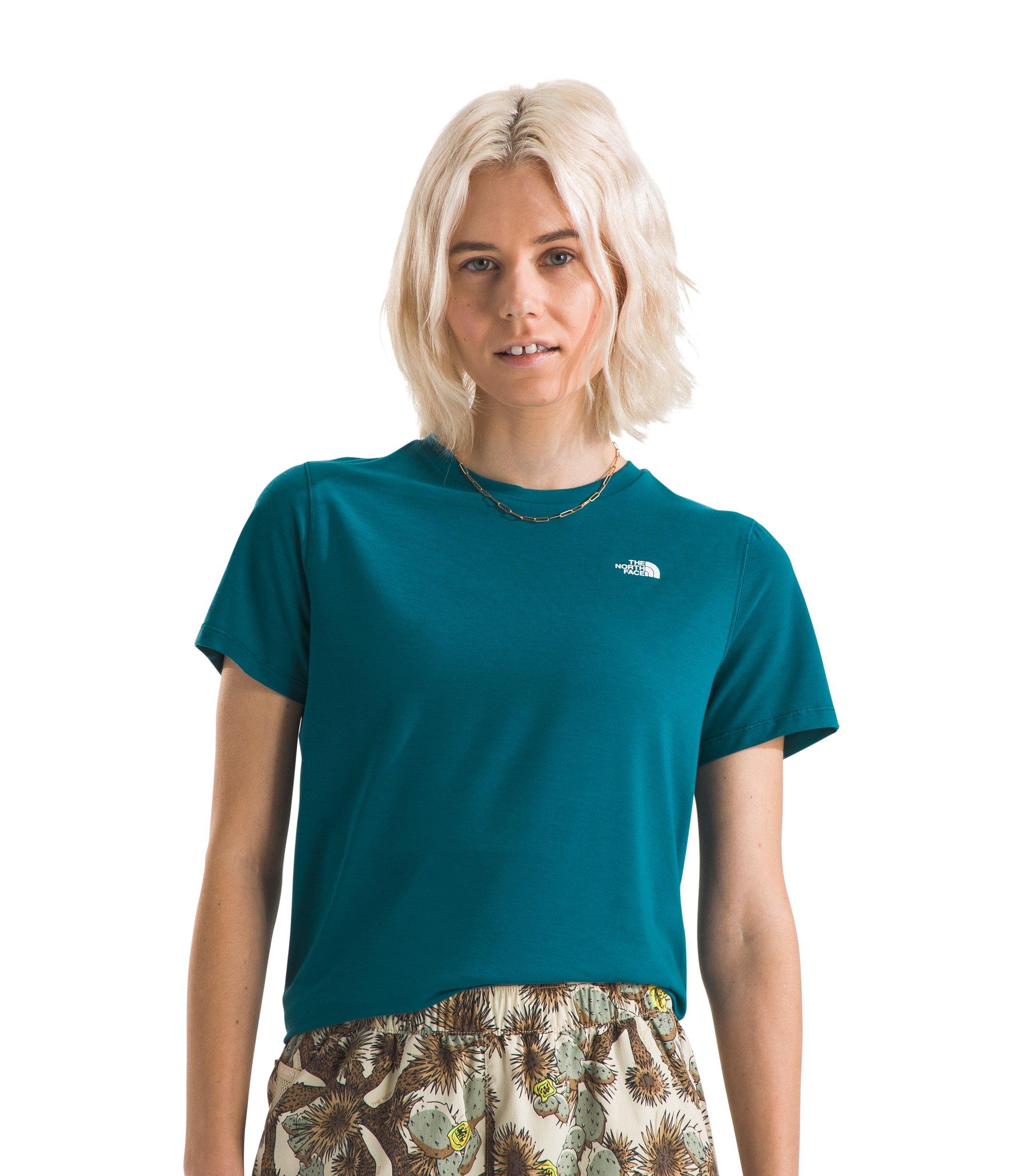 The North Face Women's Box NSE Tee - BLUE Thumbnail View 3