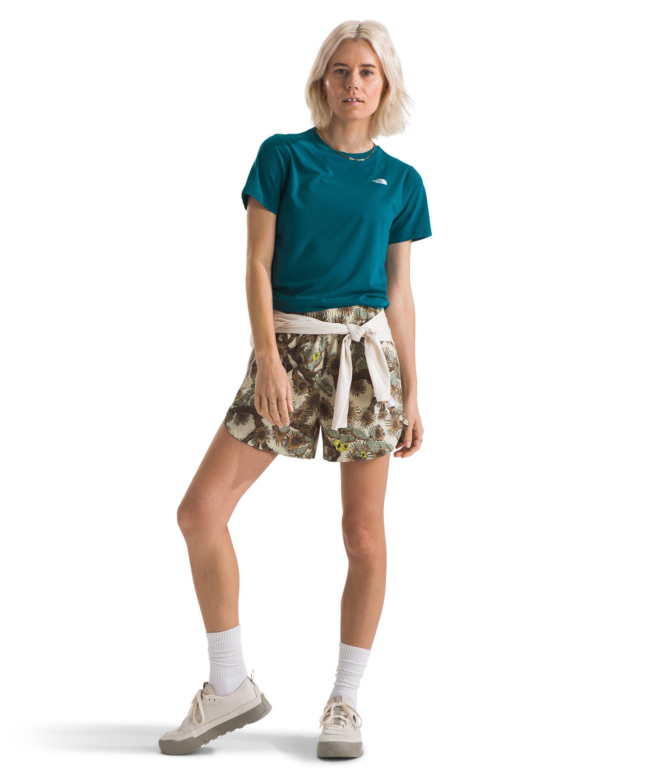 The North Face Women's Box NSE Tee - BLUE Thumbnail View 4