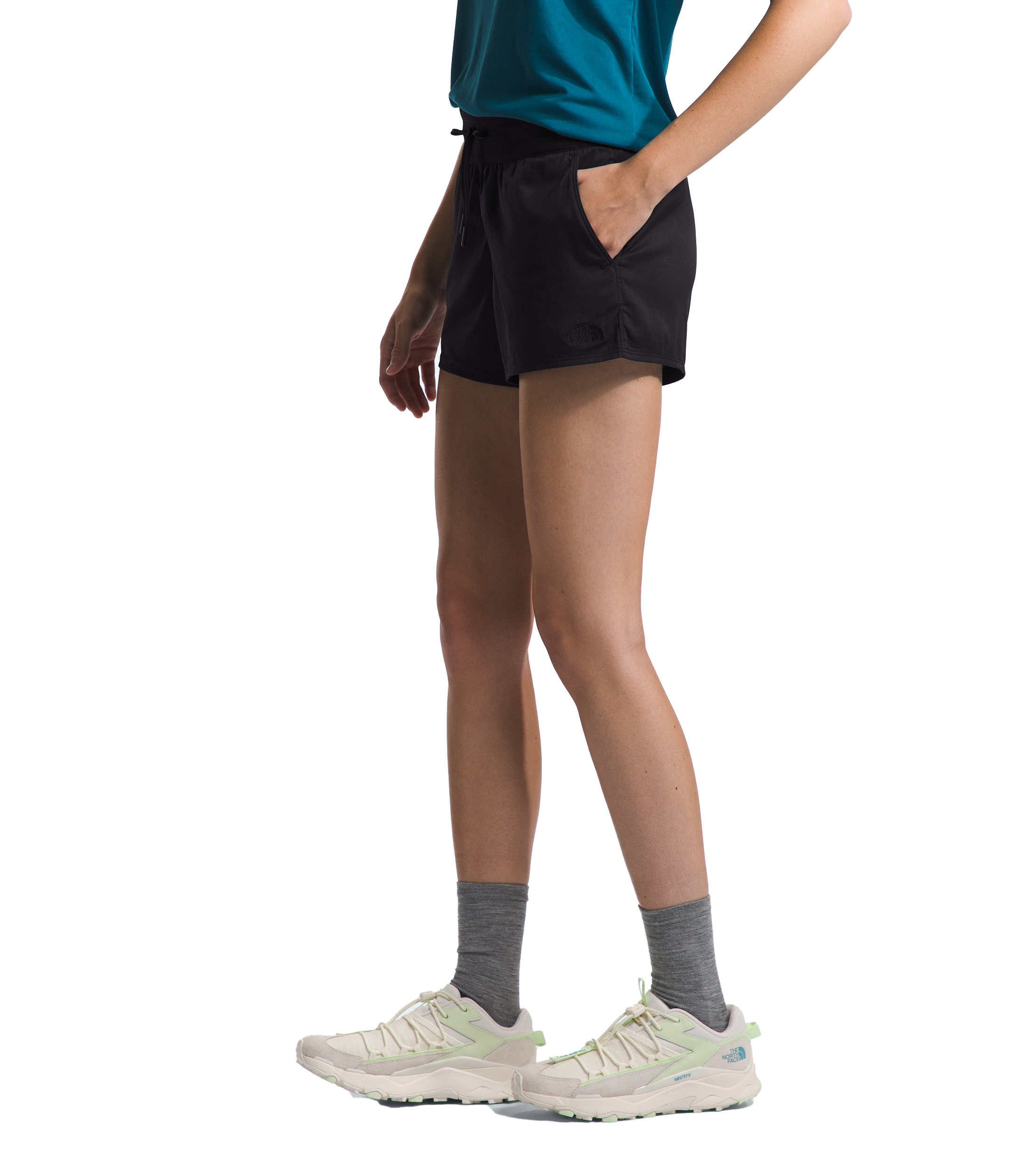 The North Face Women's Aphrodite Motion Shorts - BLACK Thumbnail View 3