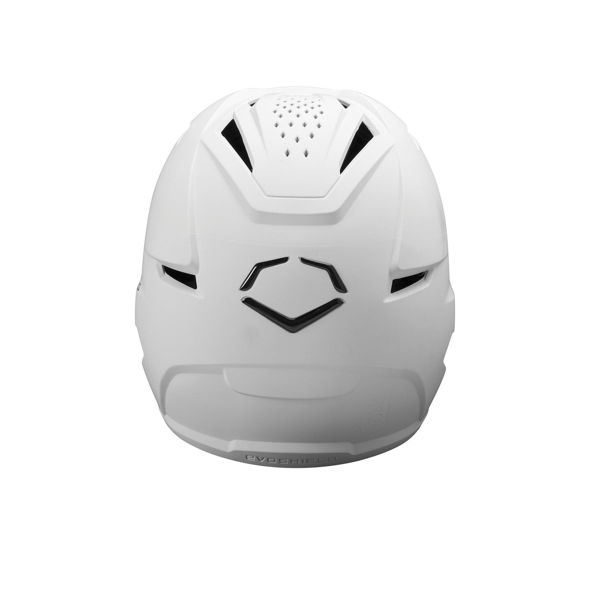 EvoShield XVT Matte White 2.0 Batting Helmet w/ Facemask