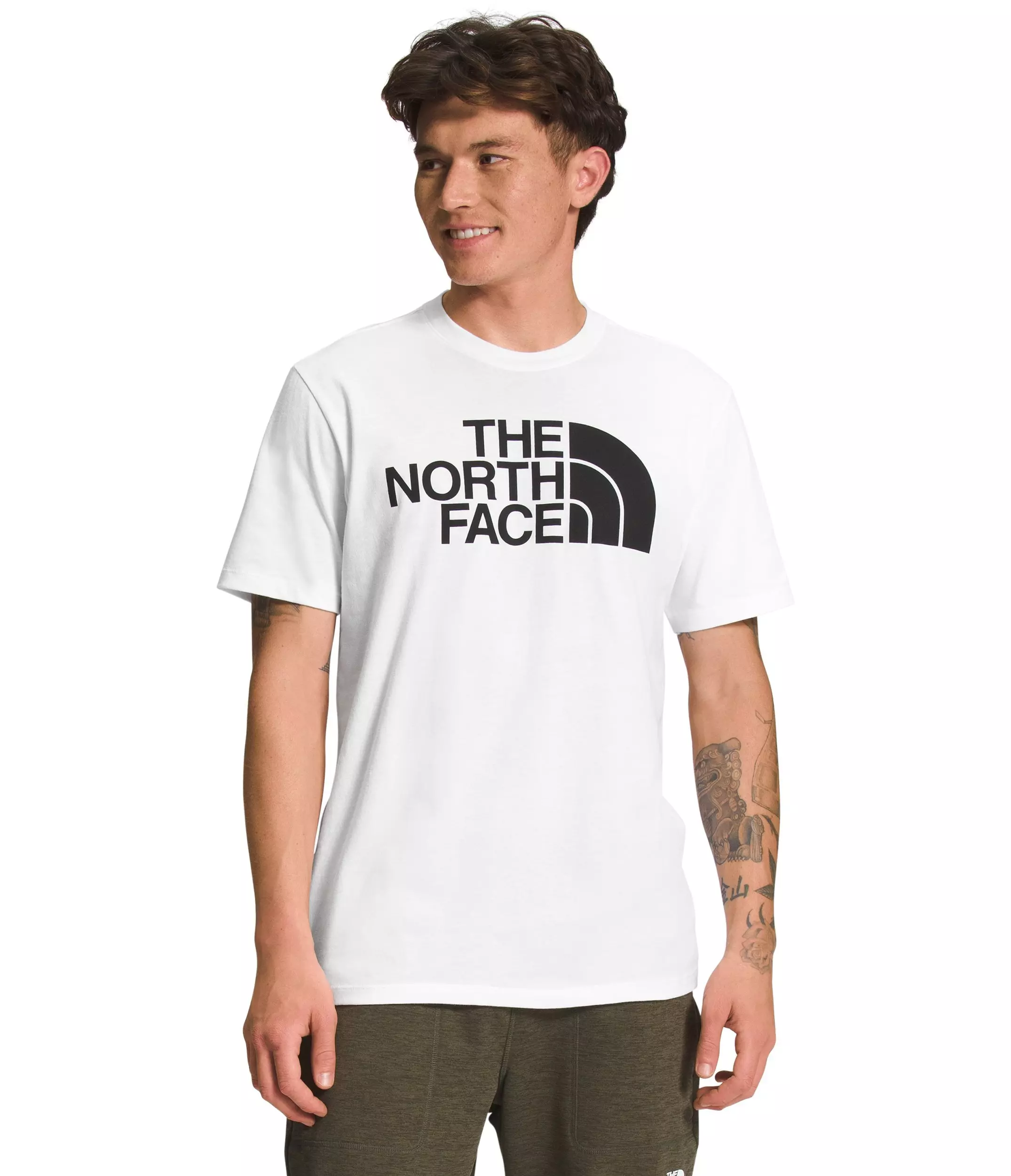 The North Face Men's Half Dome Tee-White - WHITE