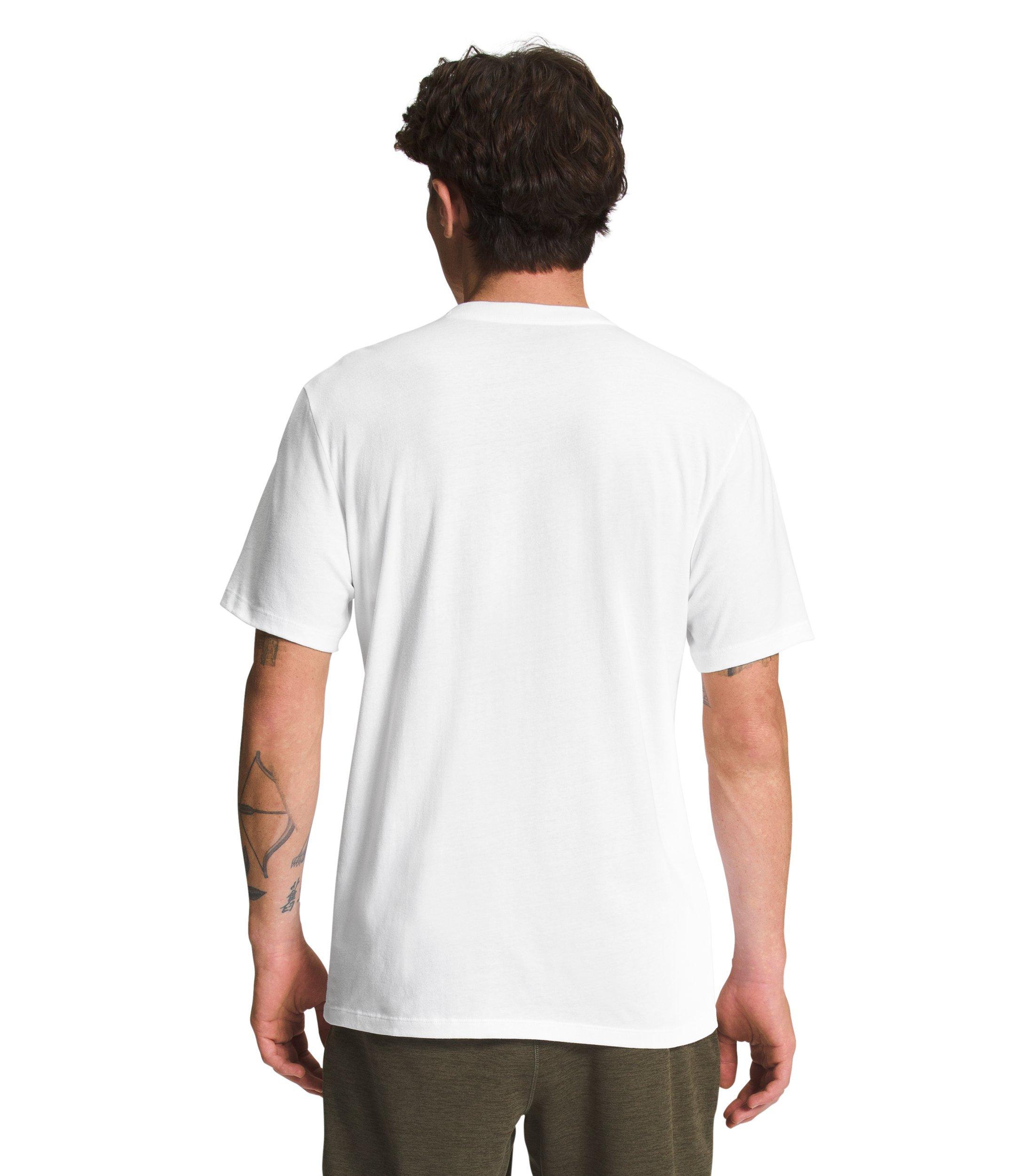 The North Face Men's Half Dome Tee-White - WHITE Thumbnail View 2
