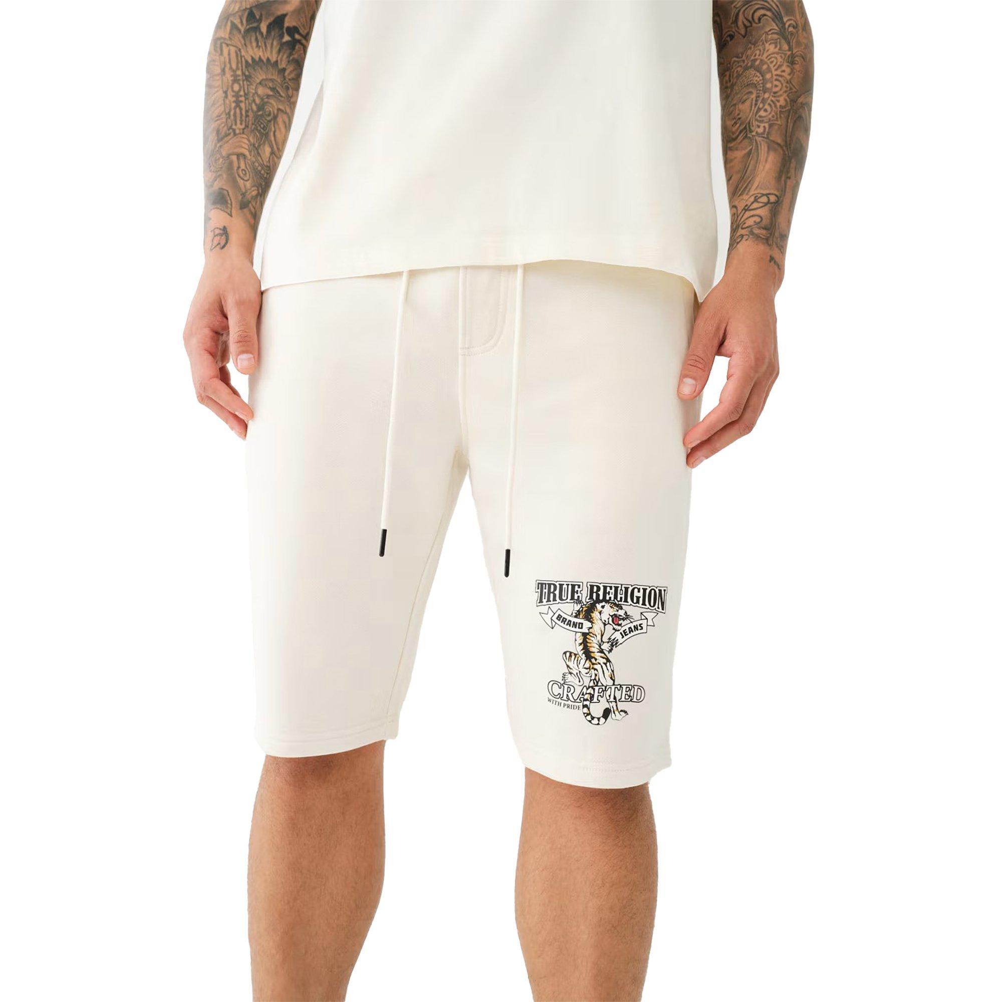 True Religion Crafted Tiger Fleece Men's Shorts