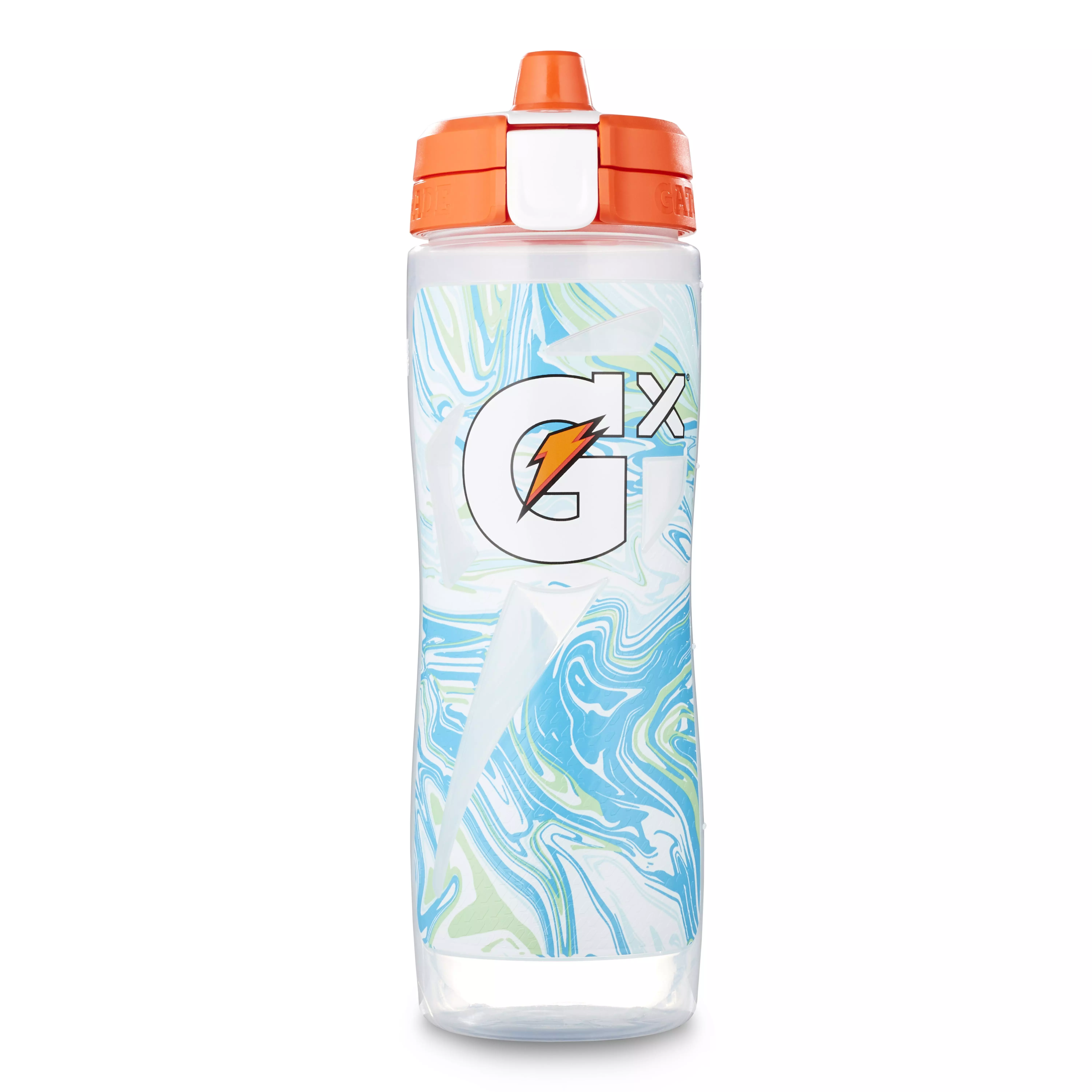 Gatorade Gx 30oz. Marble White Water Bottle - WHITE