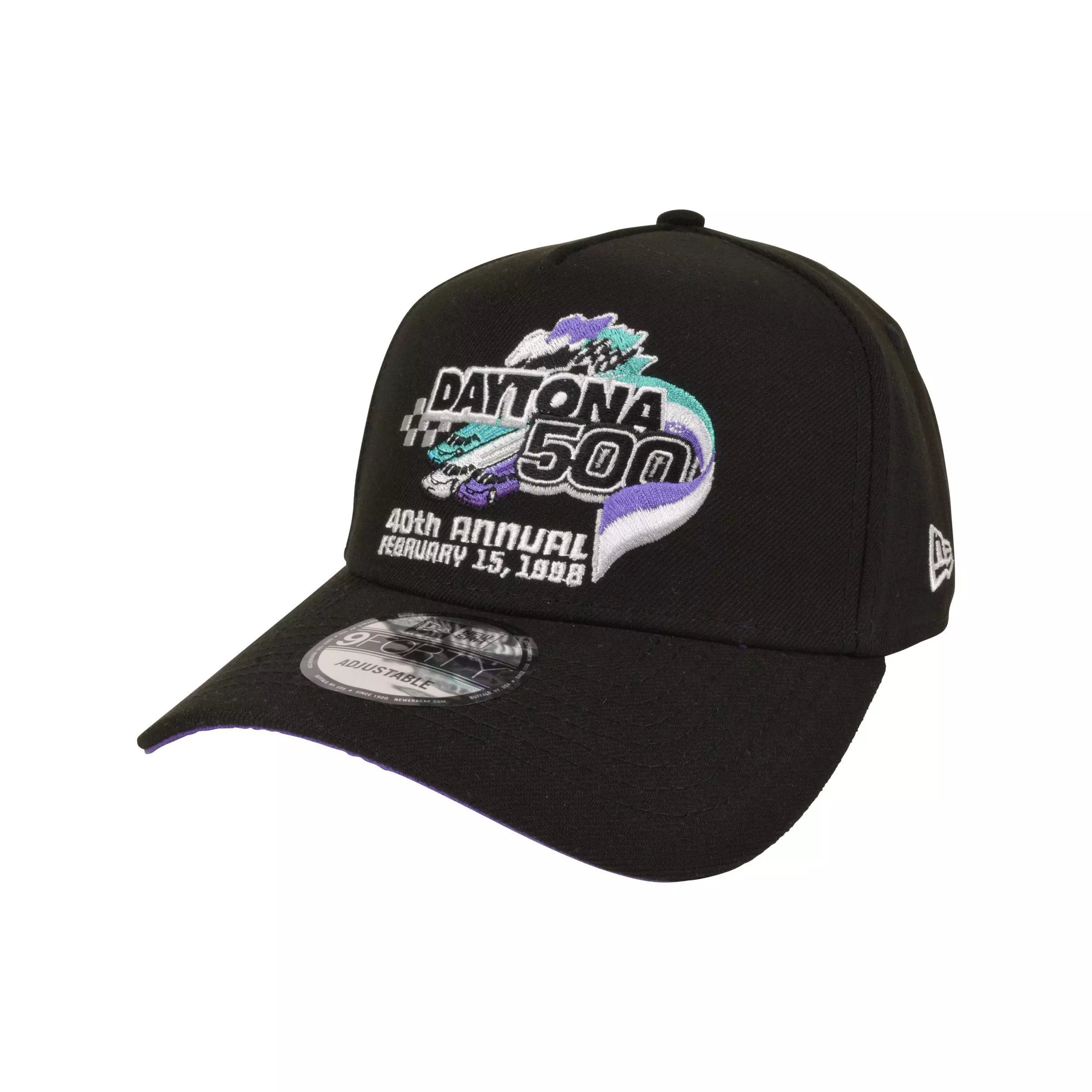 New Era Daytona 500 9FORTY 40th Anniversary Snapback - Black - BLACK