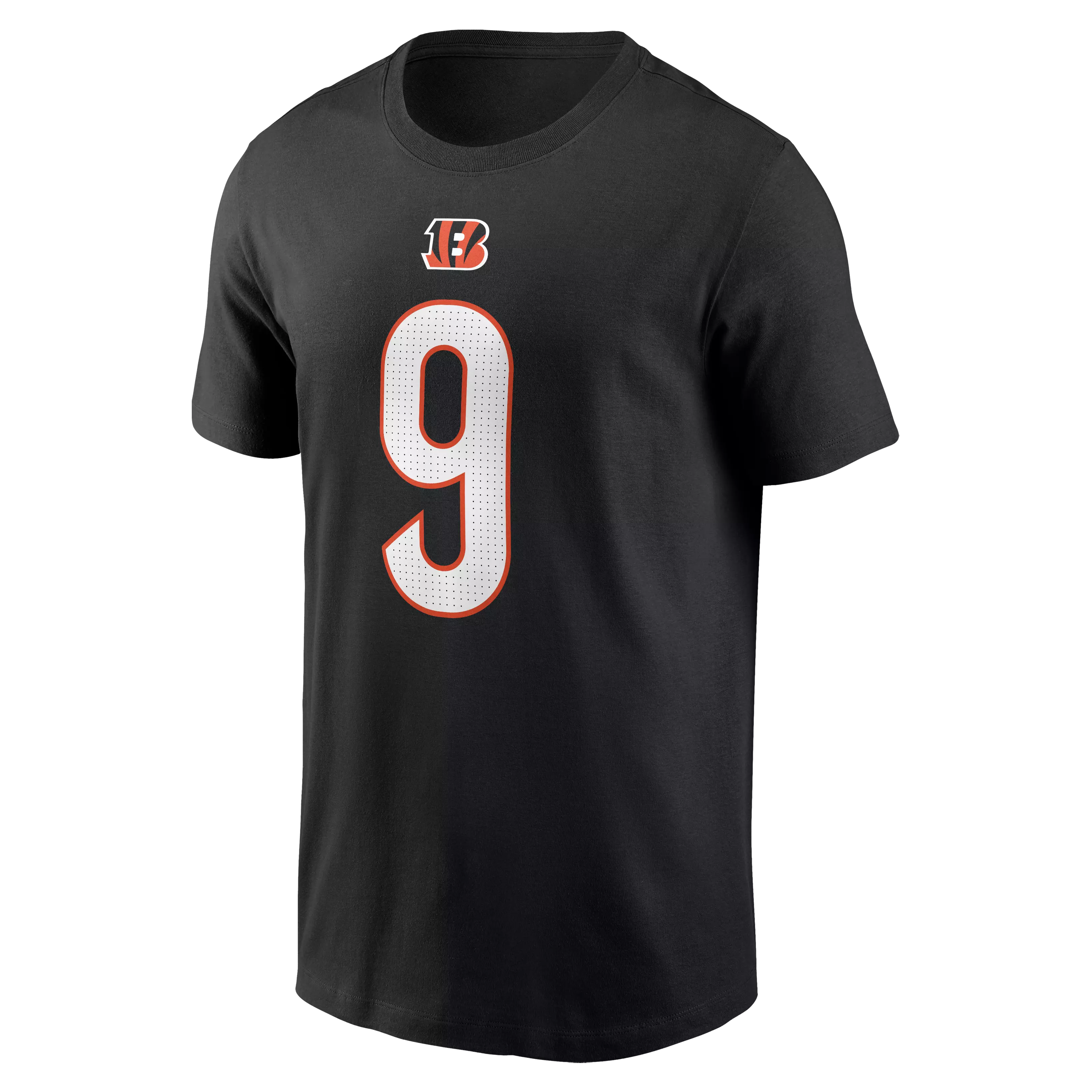 Nike Men's Joe Burrow Cincinnati Bengals '23 Name and Number Tee - BLACK