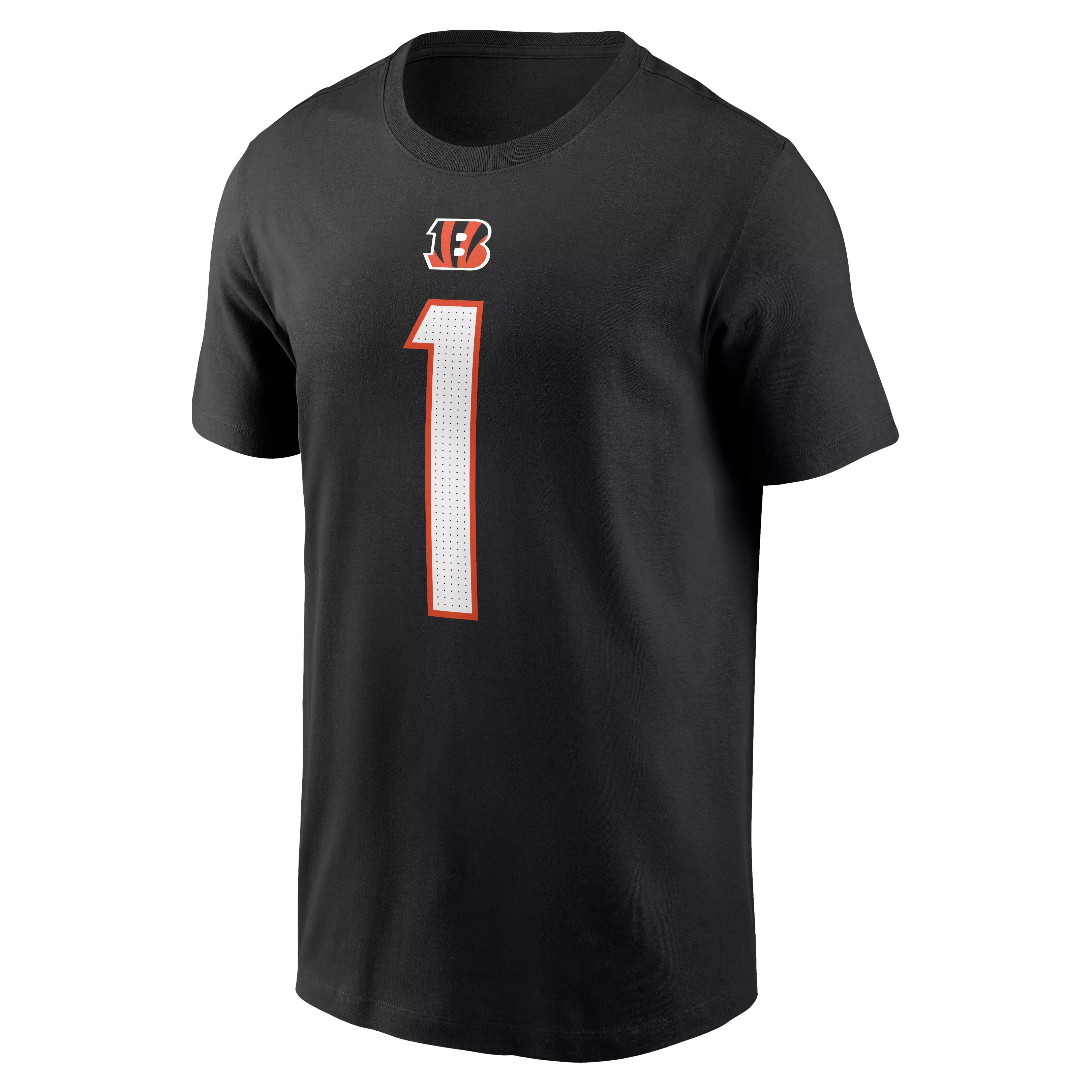 Nike Men's Ja'Marr Chase Cincinnati Bengals '23 Name and Number Tee - BLACK