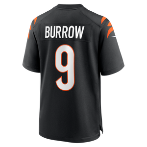 Nike Joe Burrow Cincinnati Bengals '23 Home Game Jersey-Black