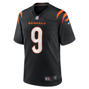 Nike NFL Cincinnati Bengals Joe Burrow 9 Home Game Jersey Black