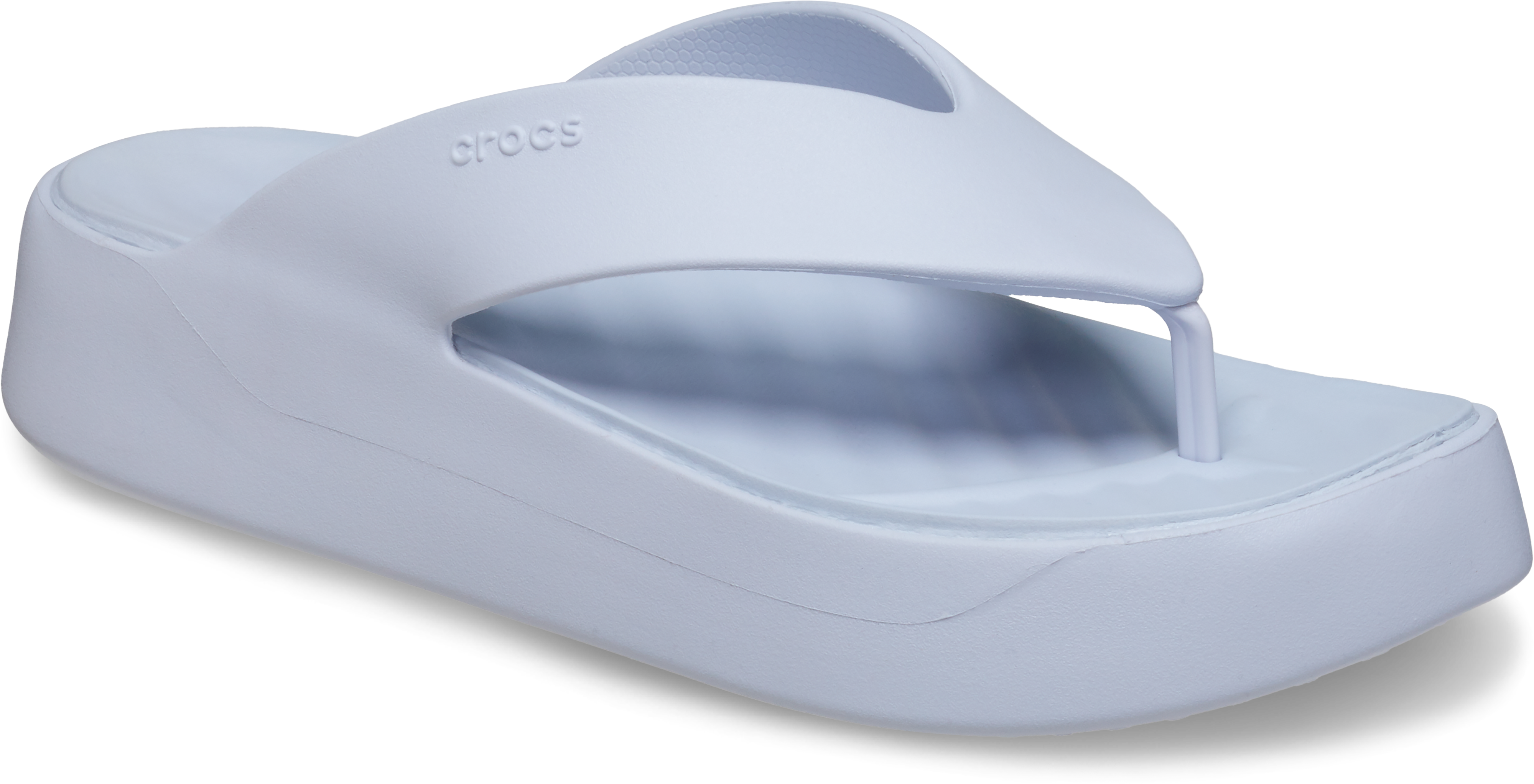 Crocs Getaway Platform "Dreamscape" Women's Sandal - BLUE Thumbnail View 3