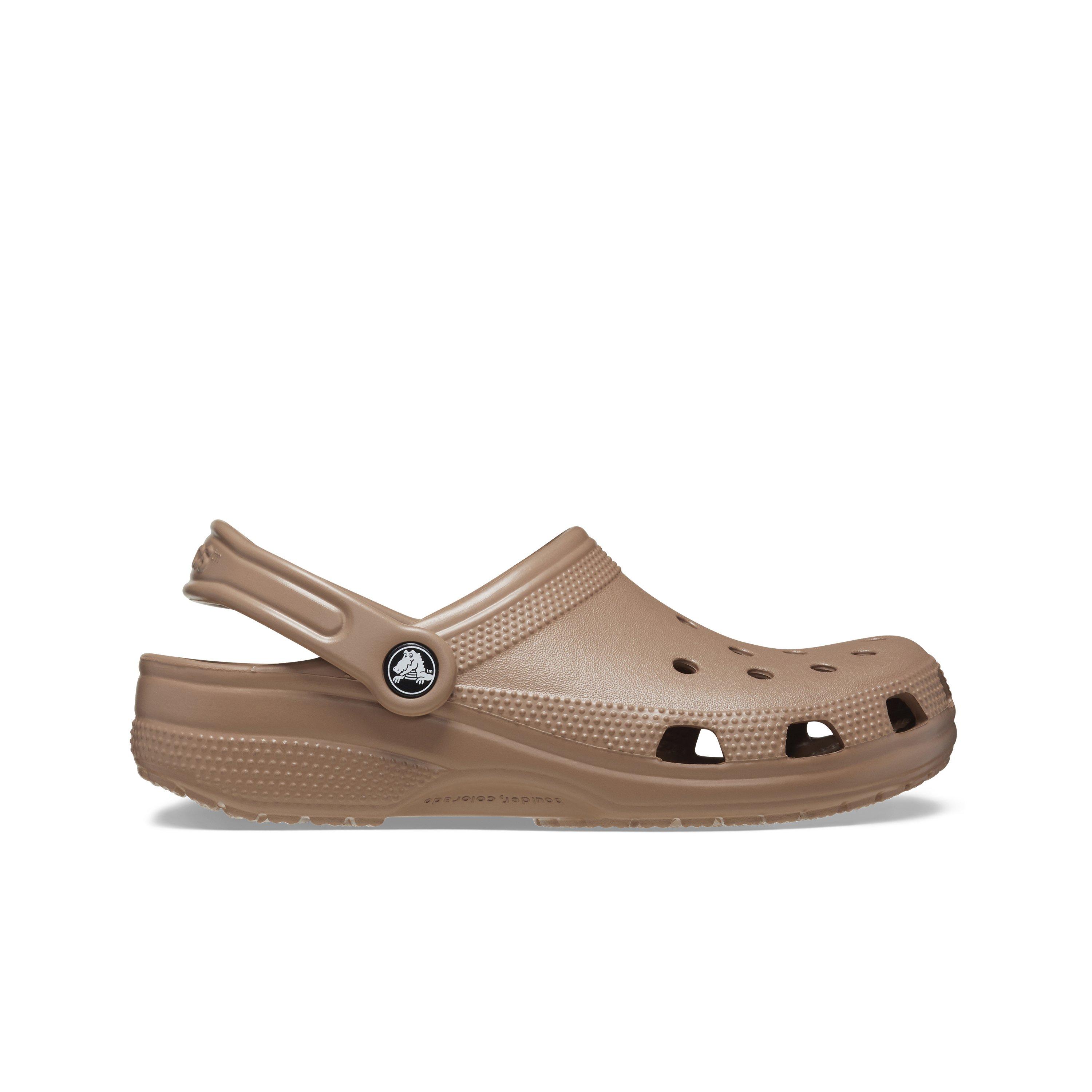 Light 2024 brown crocs