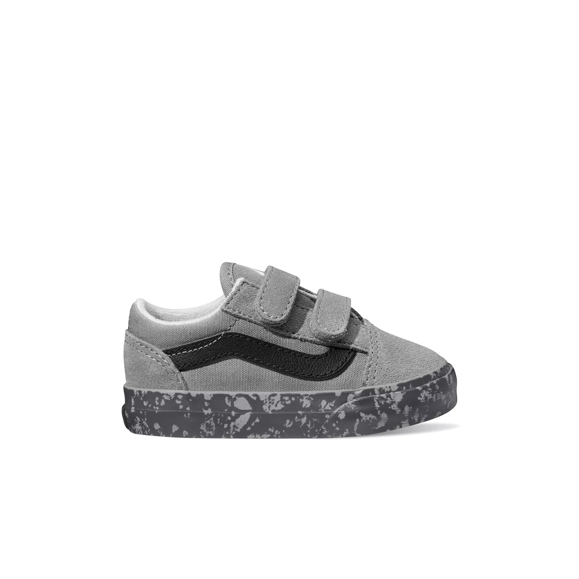 Vans Old Skool V Tie-Dye "Grey/Black" Toddler Boys' Shoe - GREY/BLACK