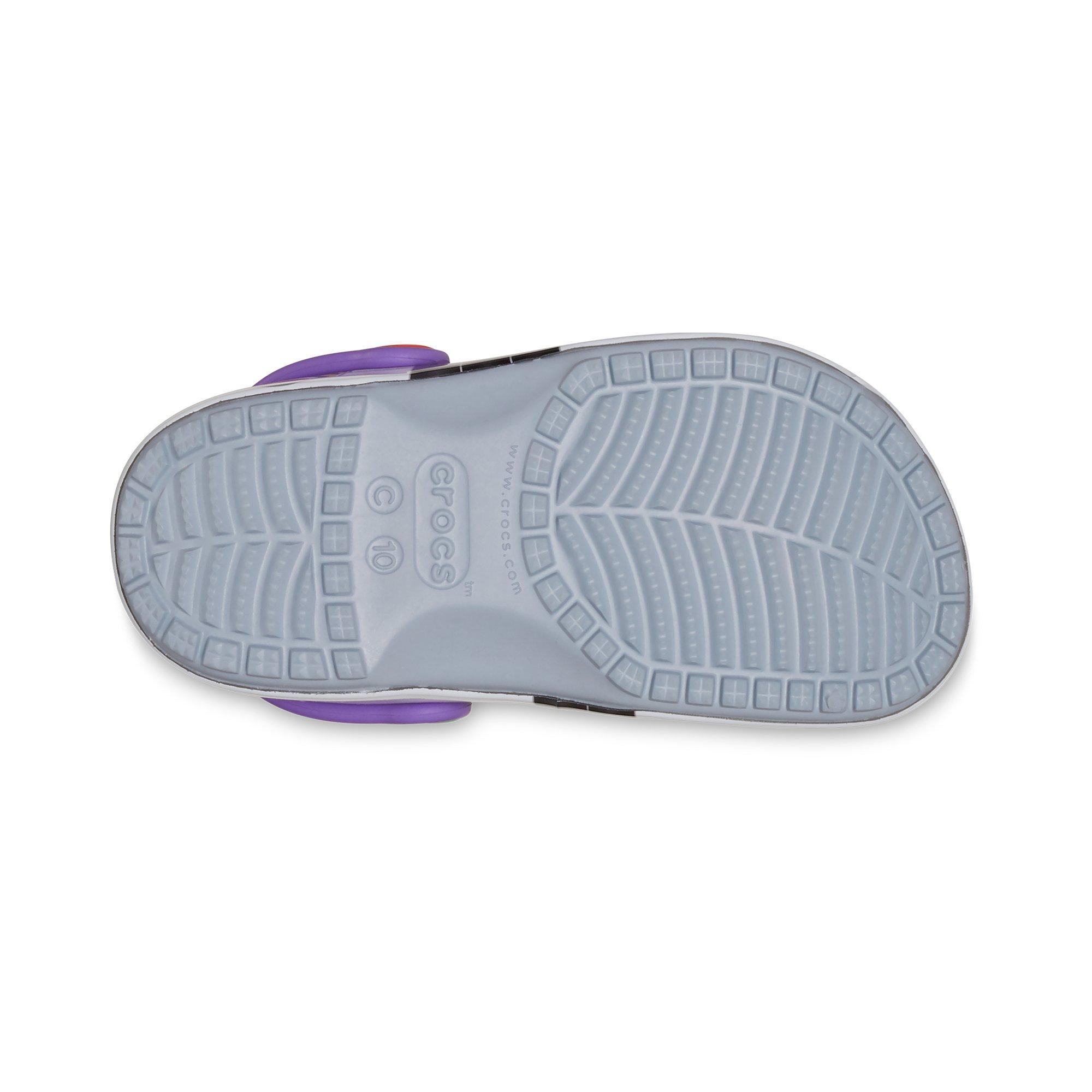 Crocs Buzz Lightyear Classic Toddler Kids' Clog - WHITE/GREEN Thumbnail View 5