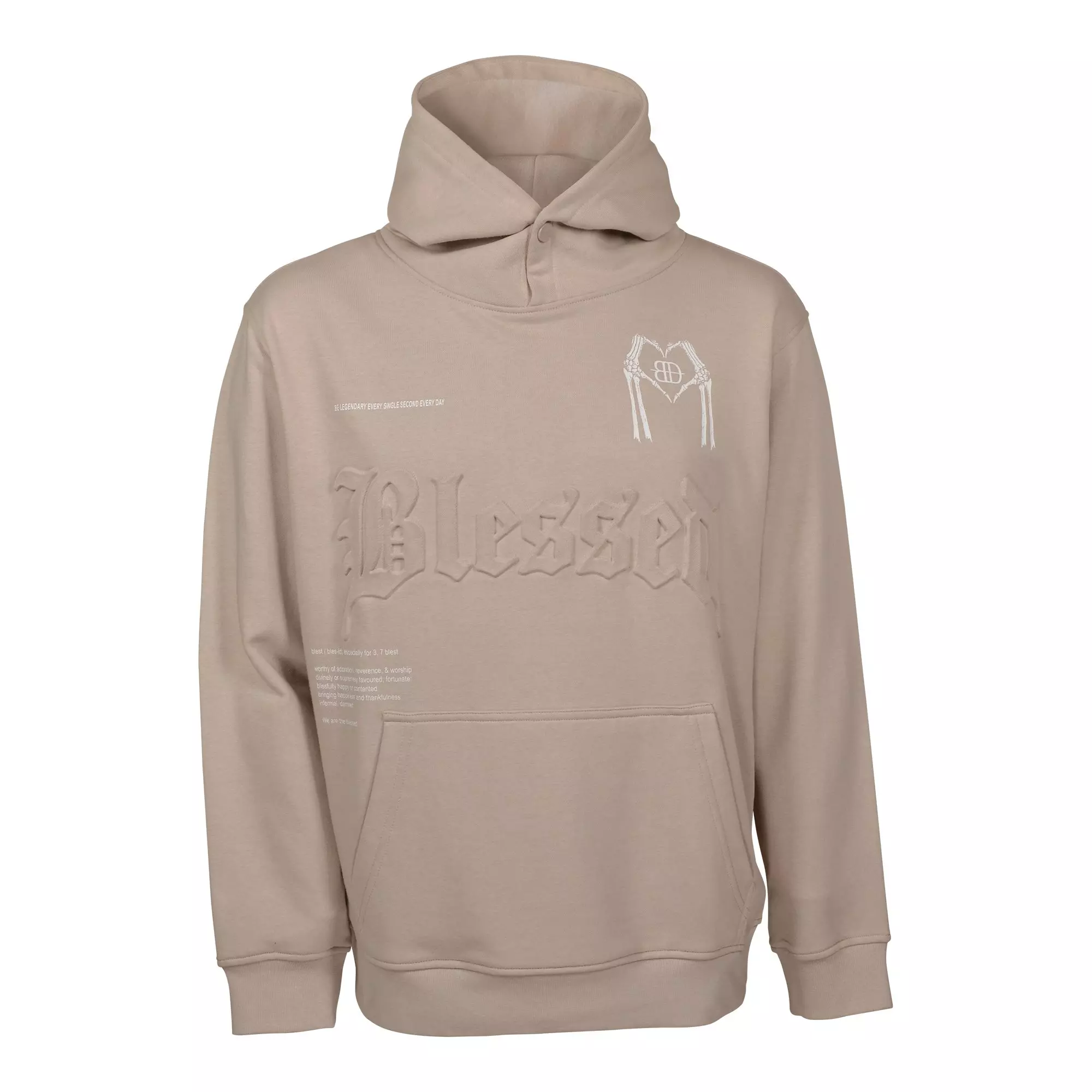 Blessed Men's Be Legendary Hoodie - Khaki - KHAKI
