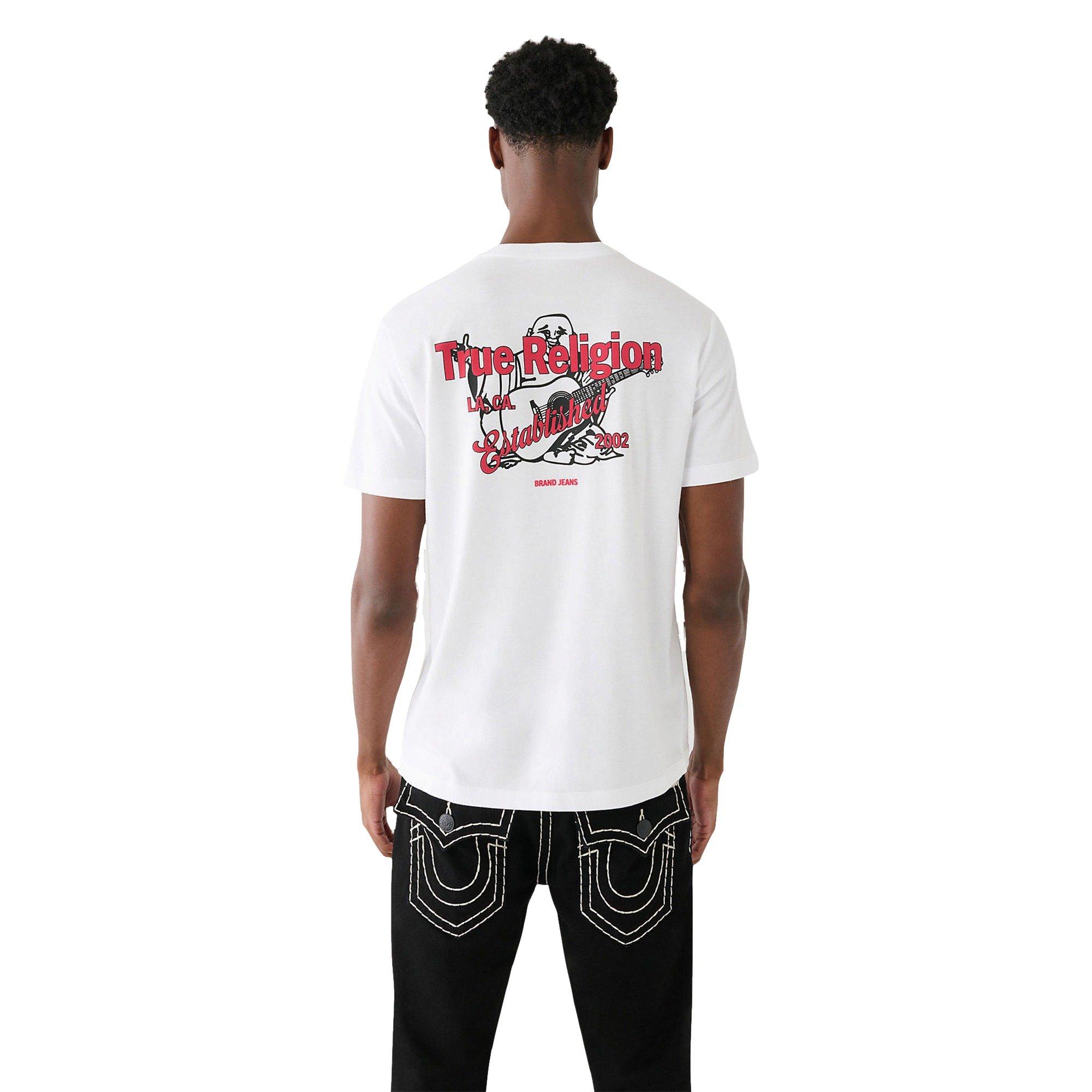 True Religion Buddha Logo Men's White Tee