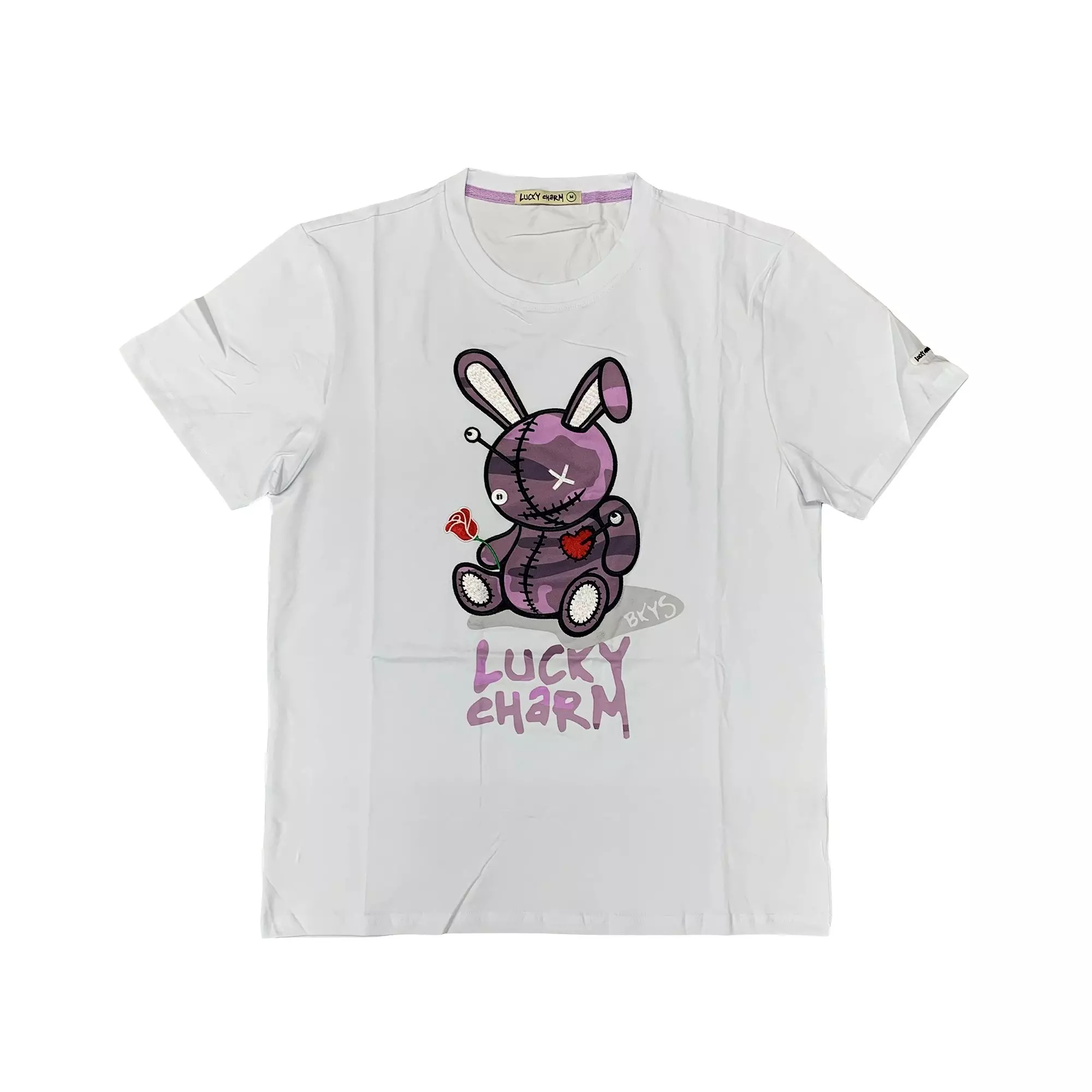 BKYS Men's Lucky Charm Camo Tee - WHITE
