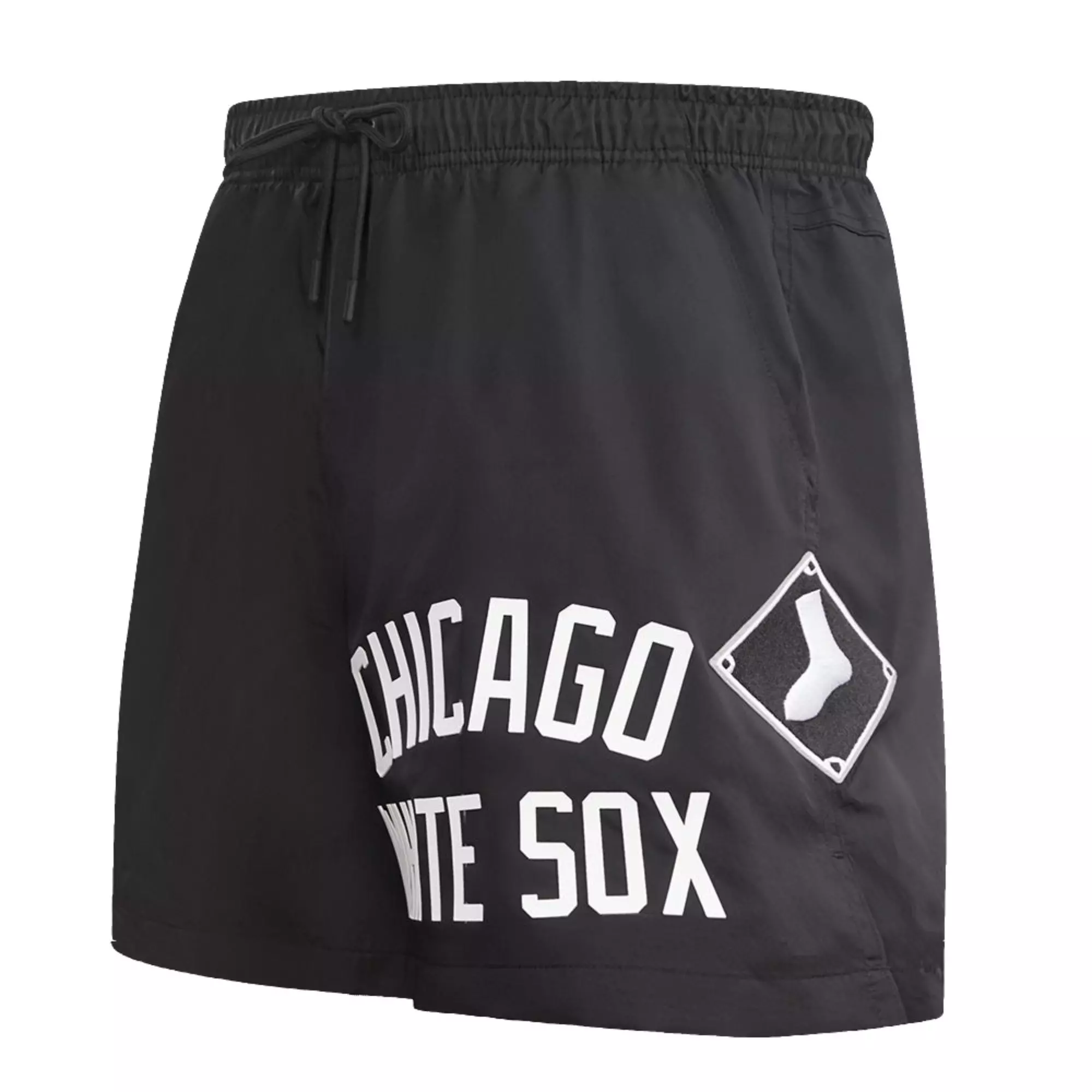 Pro Standard Men's Chicago White Sox Centric Woven Shorts-Black - BLACK
