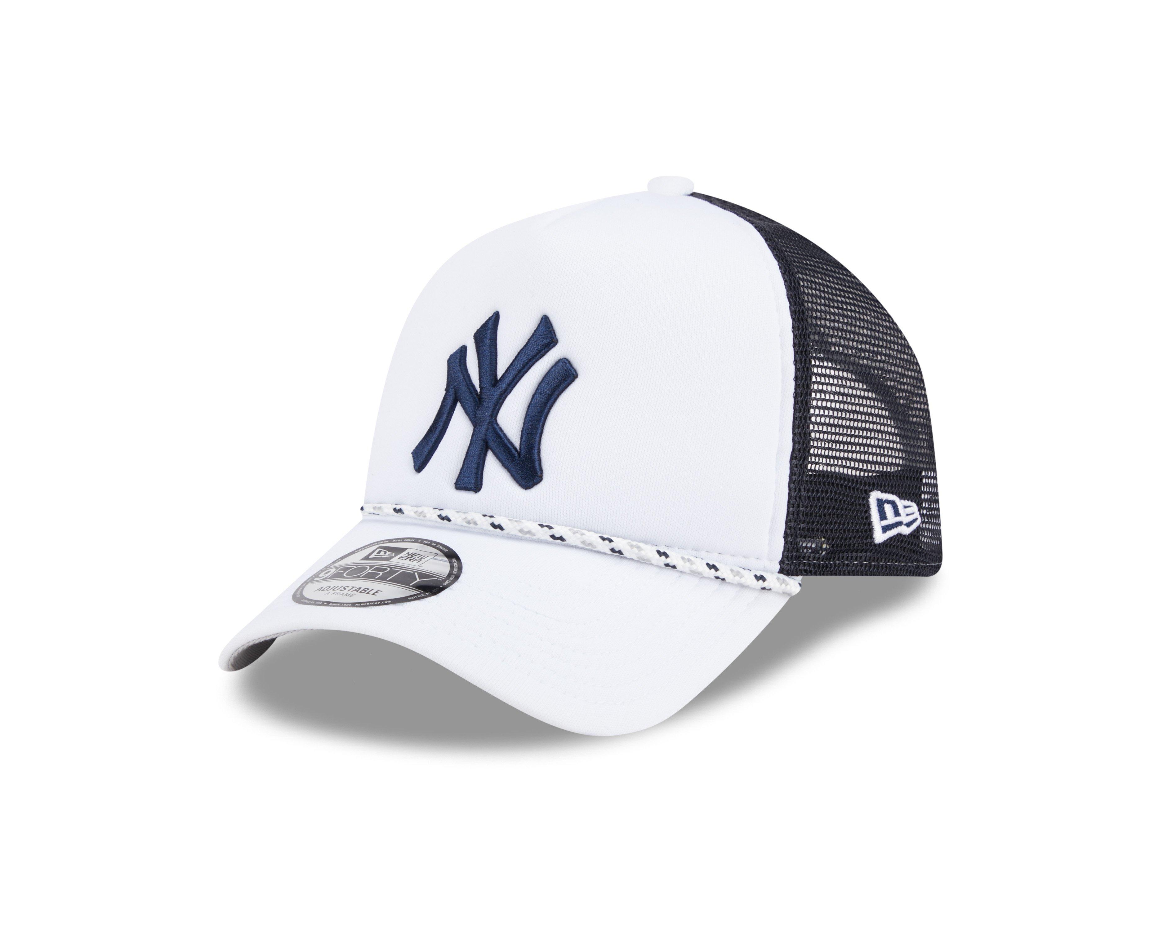 Hat Gorra Ny Yankees Blanca New Era Flat Brim 59FIFTY