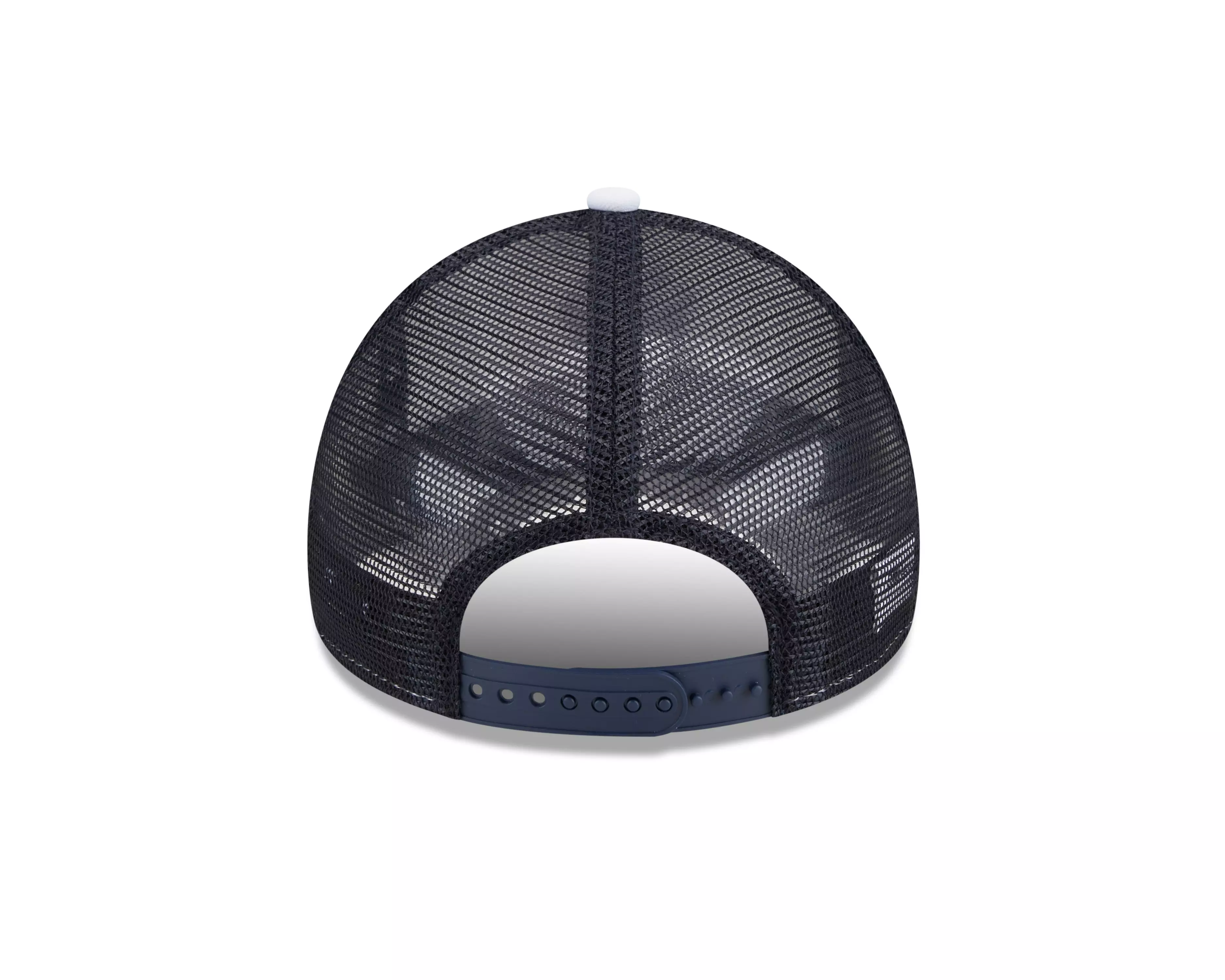 New Era New York Yankees 9FORTY A-Frame Snapback Hat - White/Navy - WHITE/NAVY