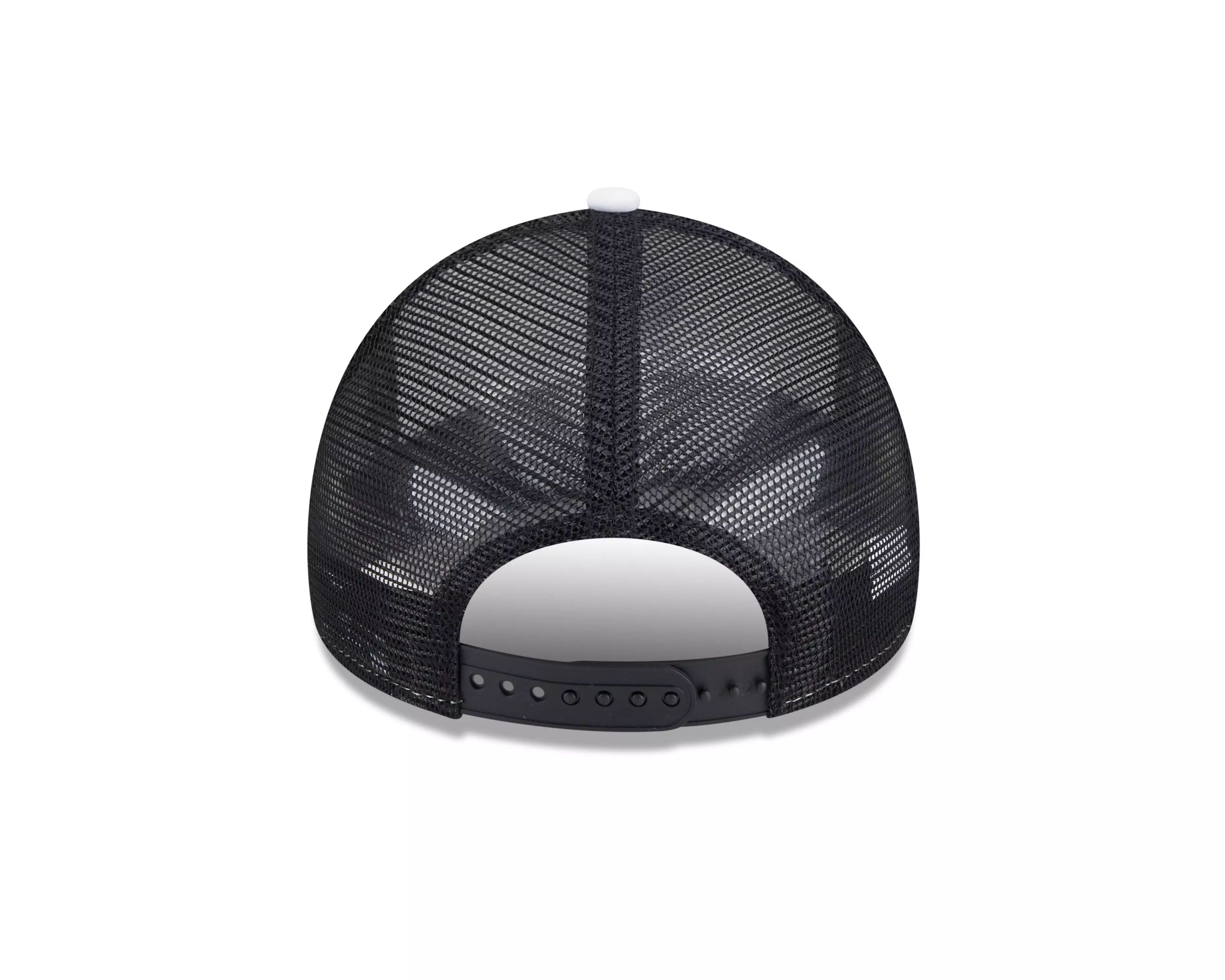 New Era Chicago White Sox 9FORTY A-Frame Snapback Hat - White/Black - WHITE/BLACK