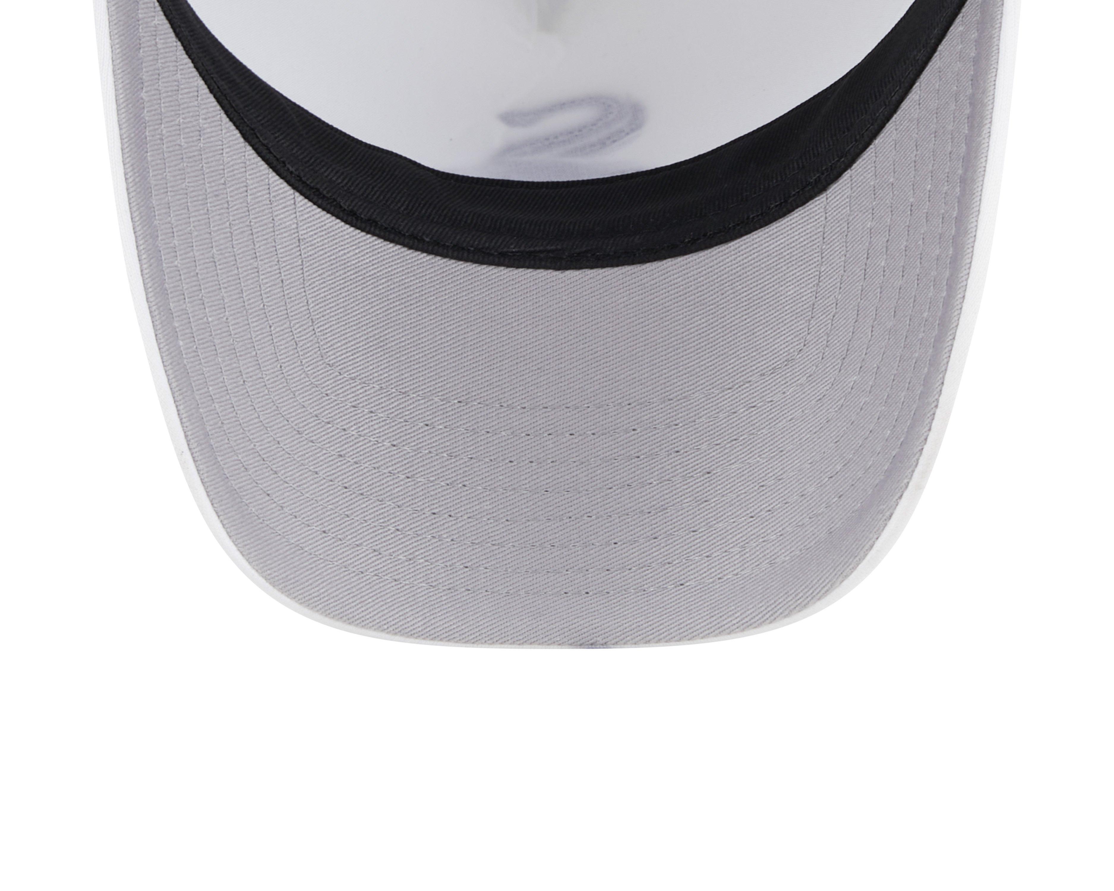 New Era Chicago White Sox 9FORTY A-Frame Snapback Hat - White/Black - WHITE/BLACK Thumbnail View 4