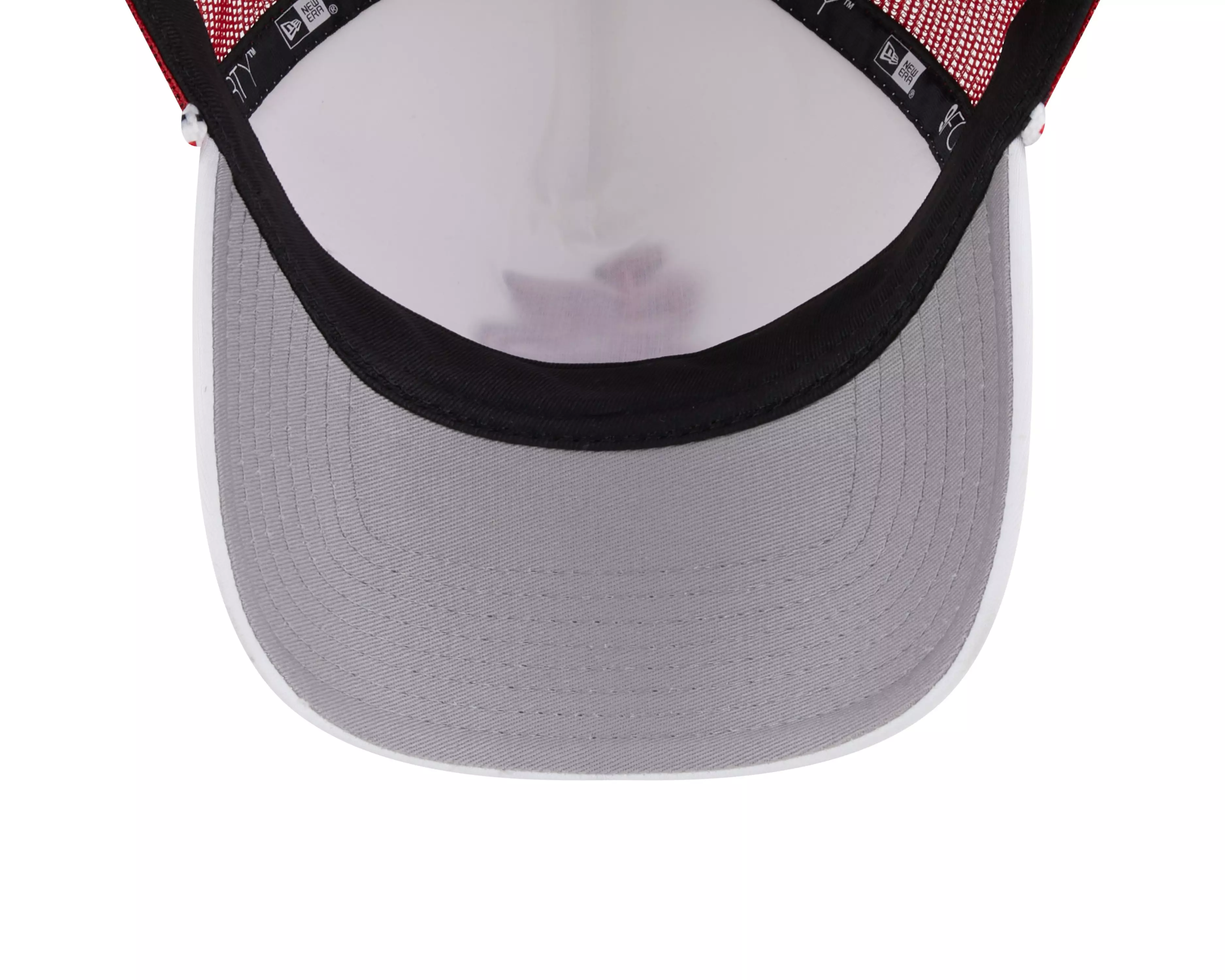 New Era St. Louis Cardinals 9FORTY A-Frame Snapback Hat - White/Red - WHITE/RED