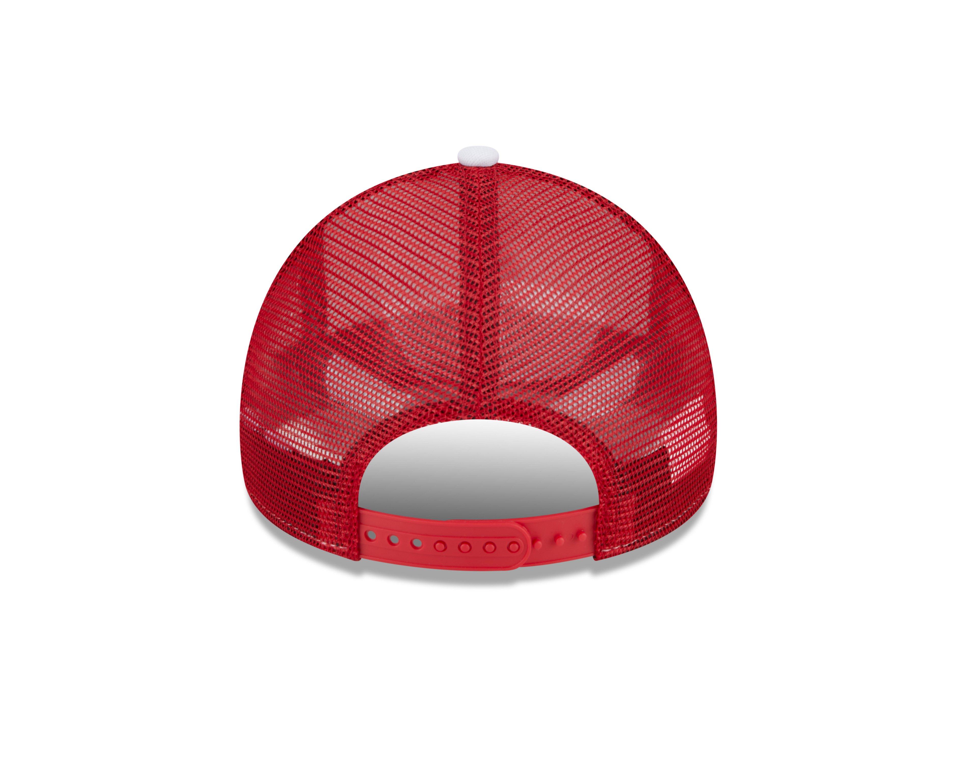 New Era St. Louis Cardinals 9FORTY A-Frame Snapback Hat - White/Red
