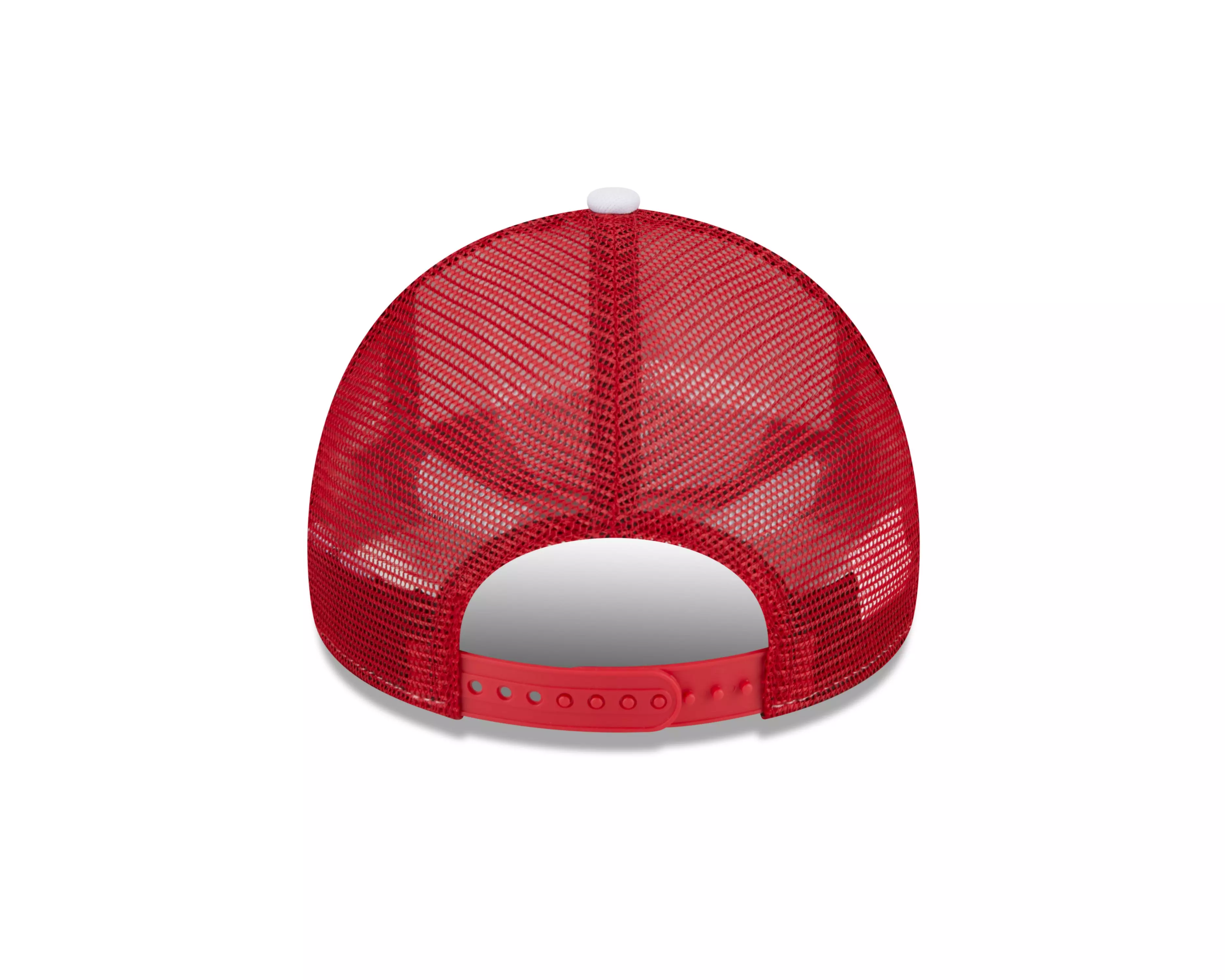 New Era St. Louis Cardinals 9FORTY A-Frame Snapback Hat - White/Red - WHITE/RED