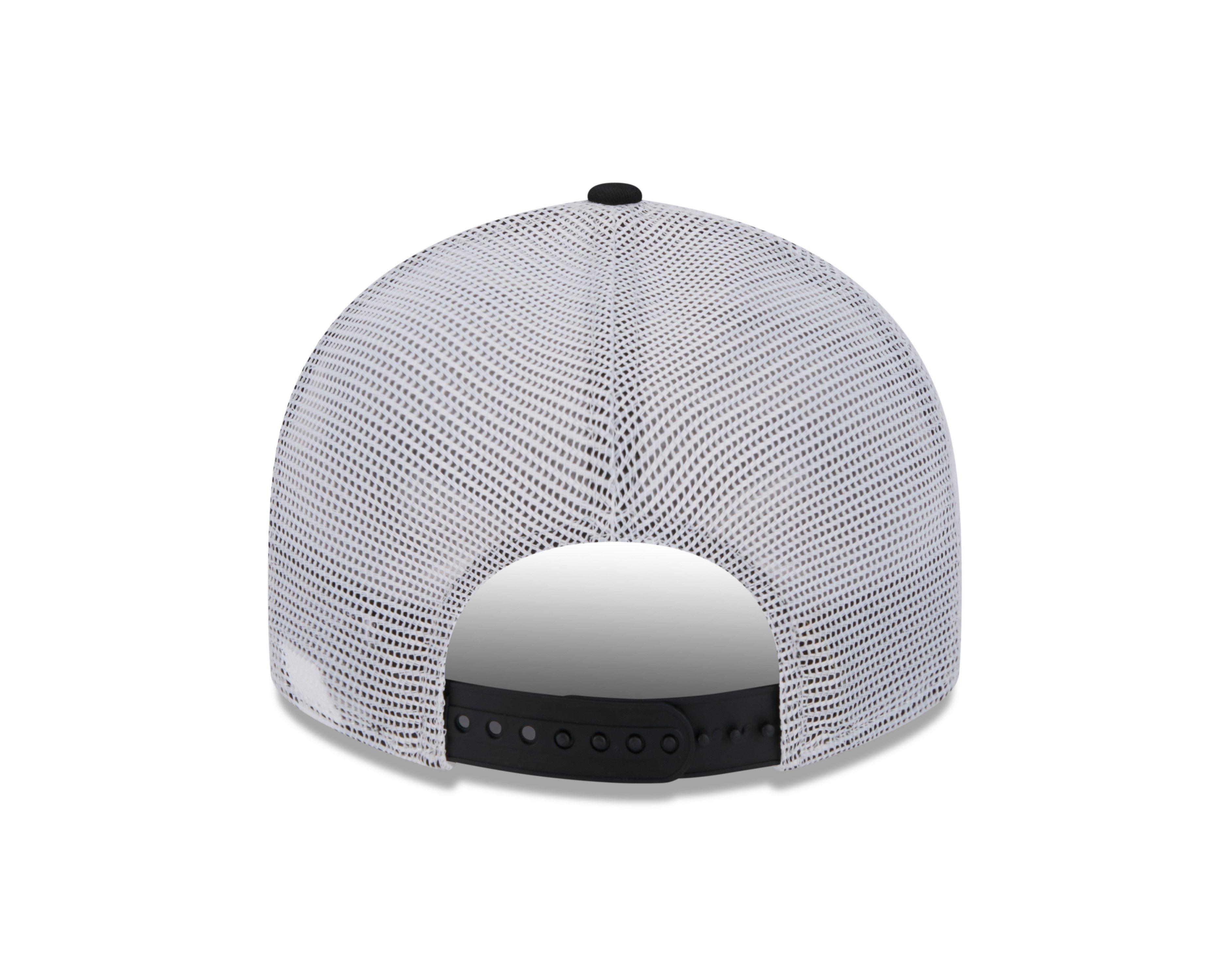 New Era Arizona Diamondbacks 9FIFTY MLB Patchwork Trucker Snapback-Black/White - BLACK/WHITE Thumbnail View 3