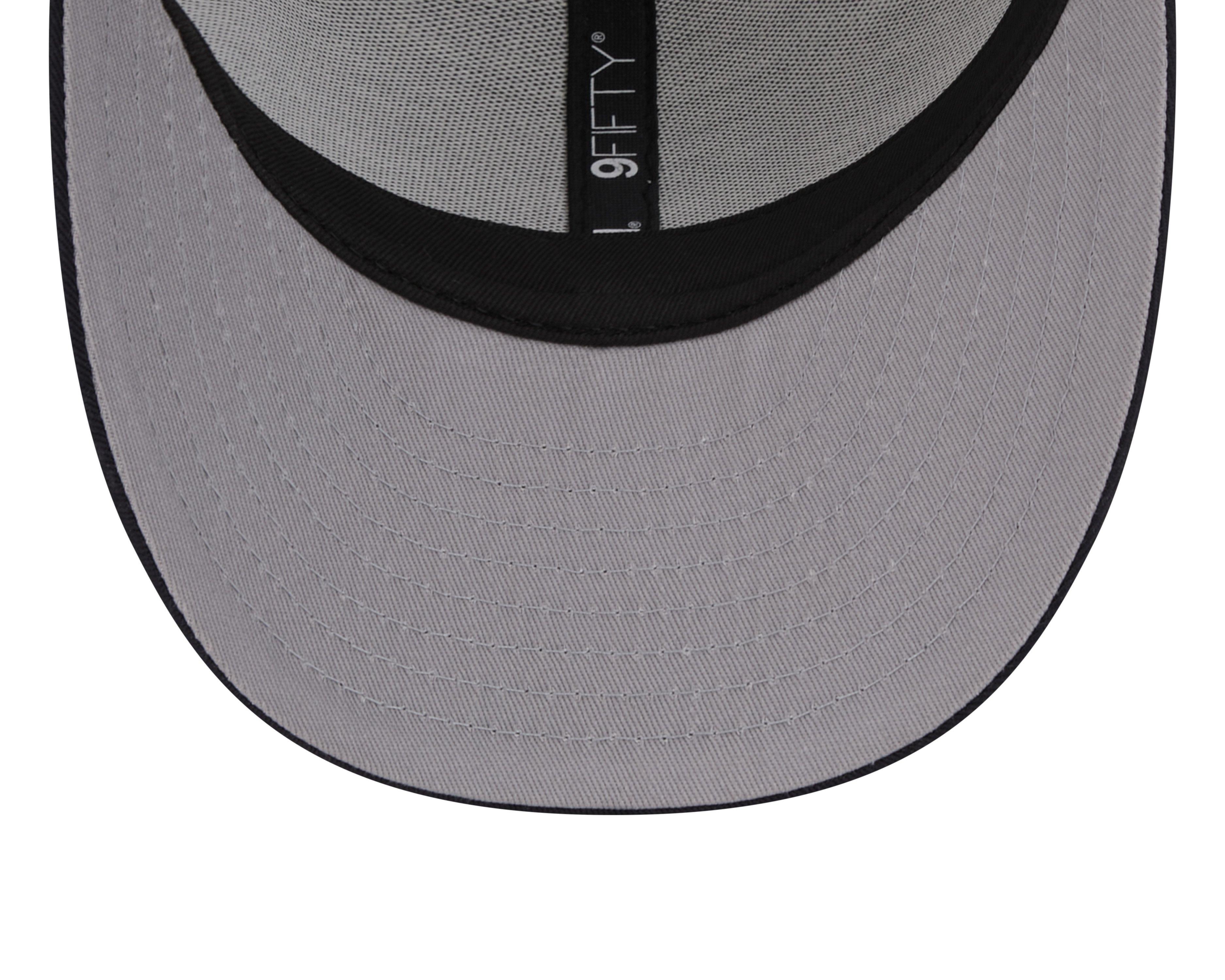 New Era Houston Astros 9FIFTY MLB Patchwork Trucker Snapback-Blue/White - BLUE/WHITE Thumbnail View 4