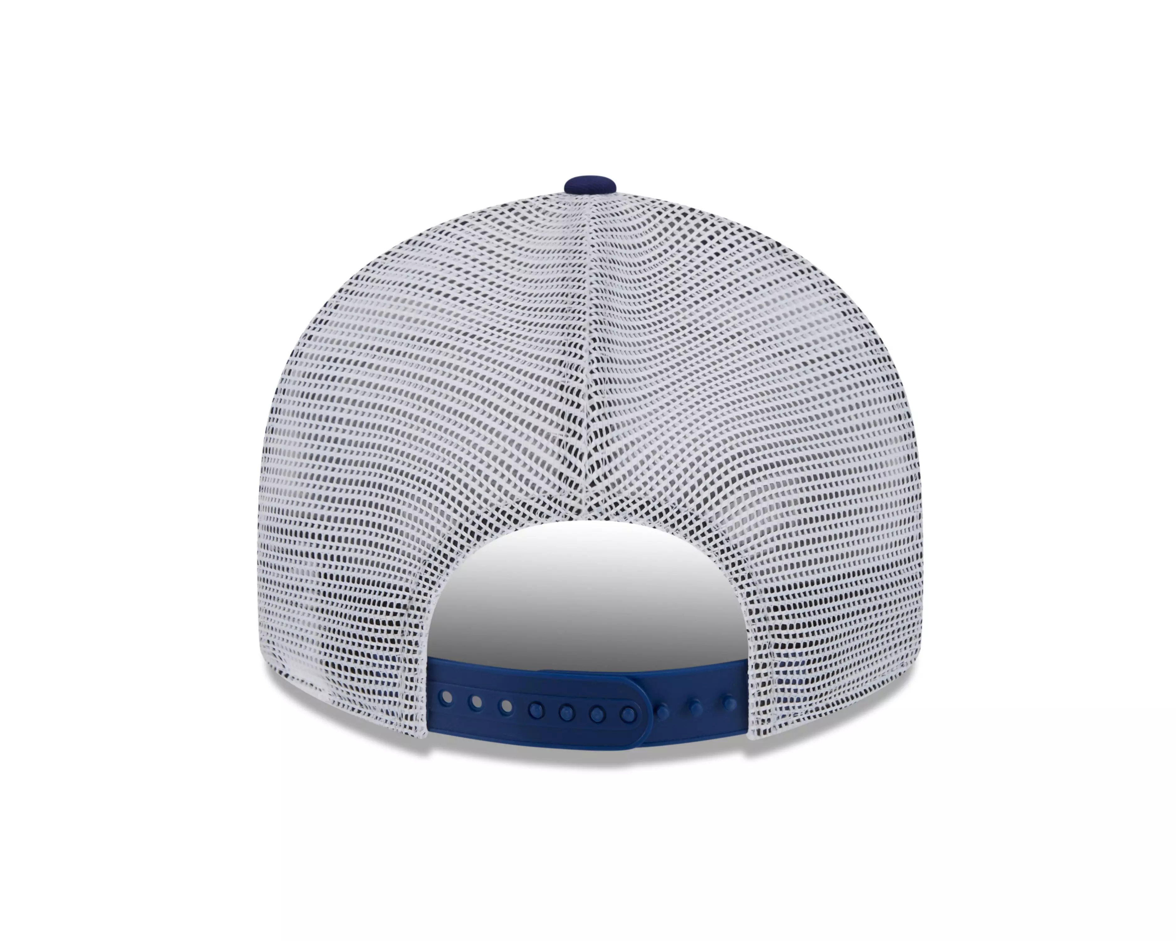 New Era Texas Rangers 9FIFTY MLB Patchwork Trucker Snapback-Blue/White - BLUE/WHITE