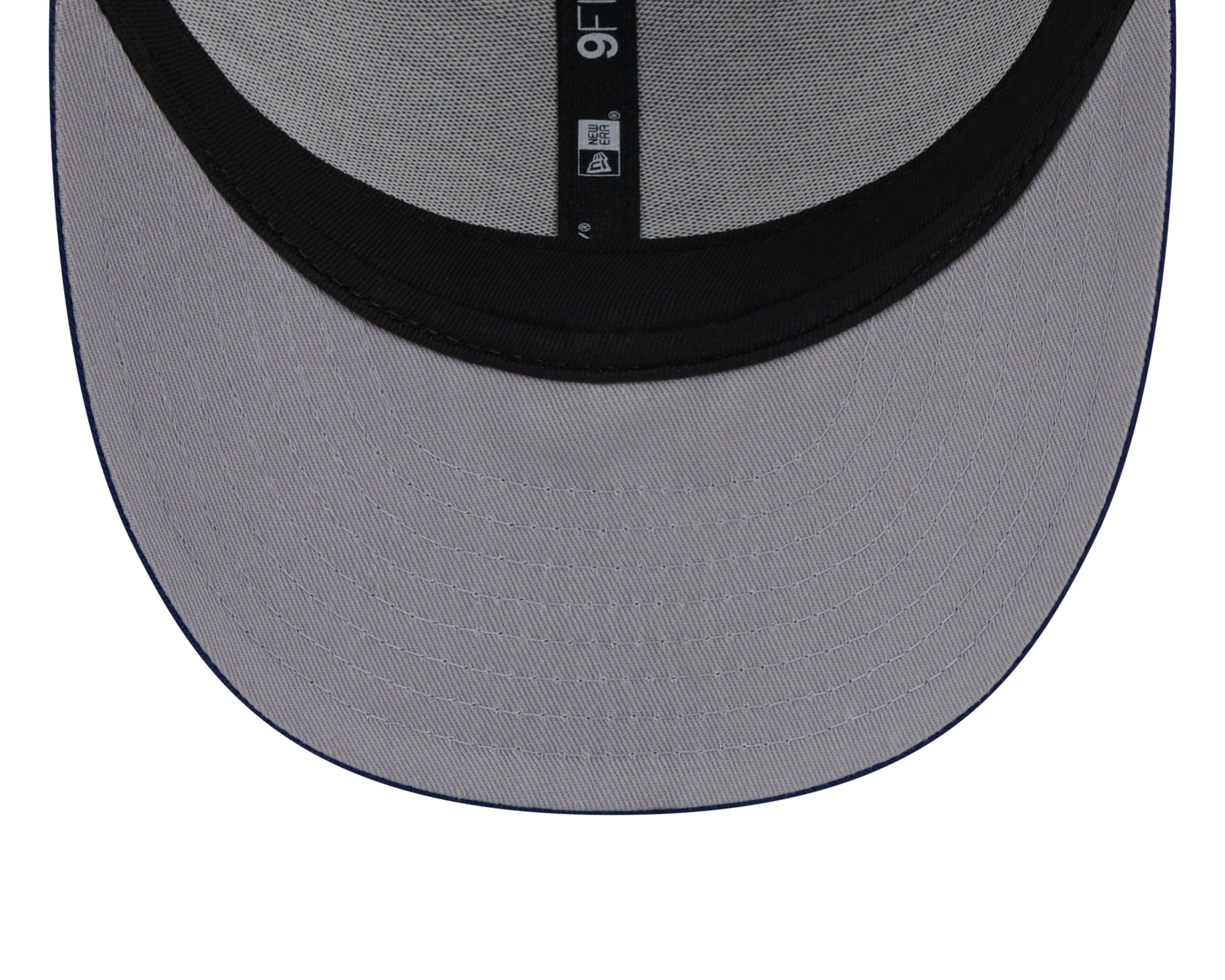 New Era Texas Rangers 9FIFTY MLB Patchwork Trucker Snapback-Blue/White - BLUE/WHITE Thumbnail View 4