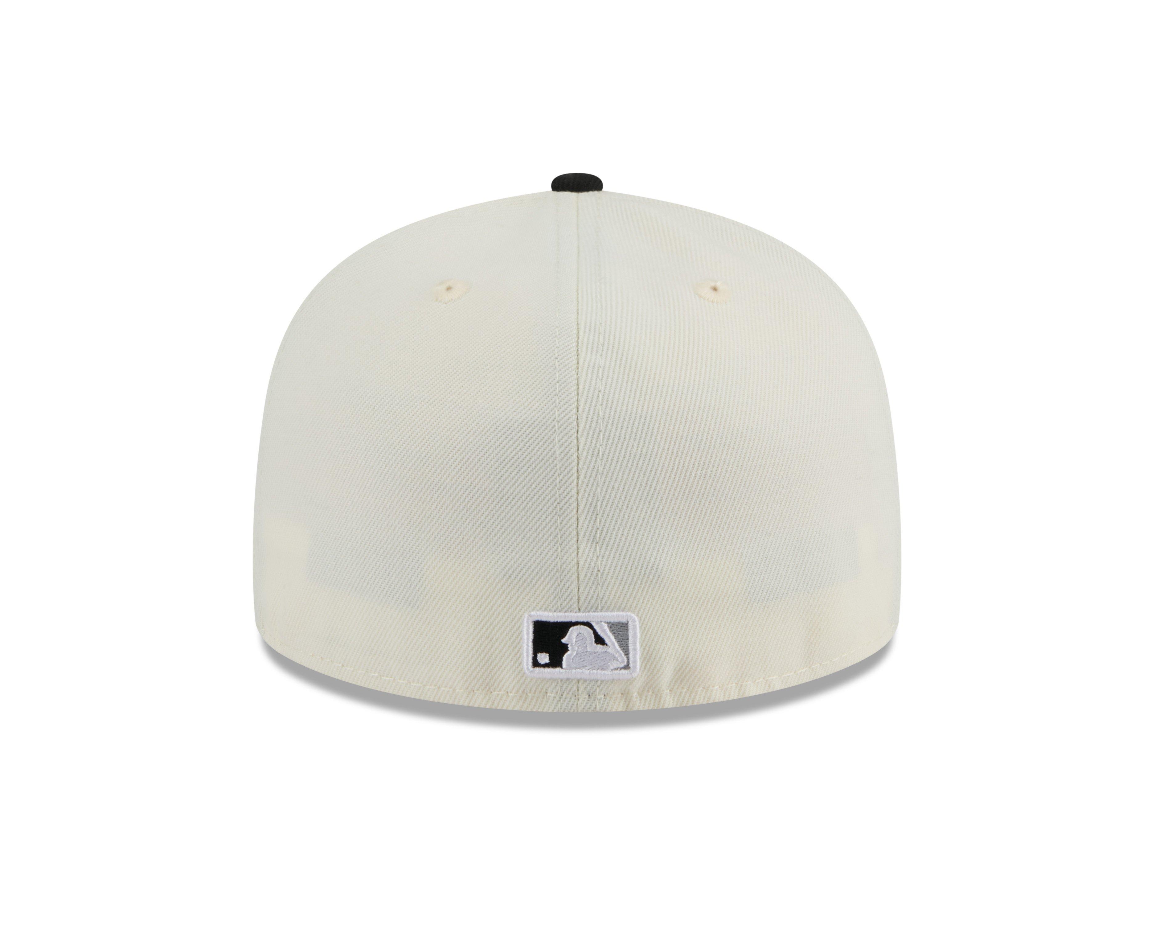 New Era Chicago White Sox 59FIFTY Fitted Hat-Cream/Black