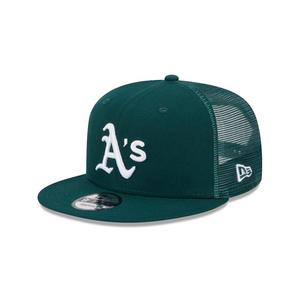 New Era Oakland Athletics 9FIFTY Trucker Snapback-Green/White