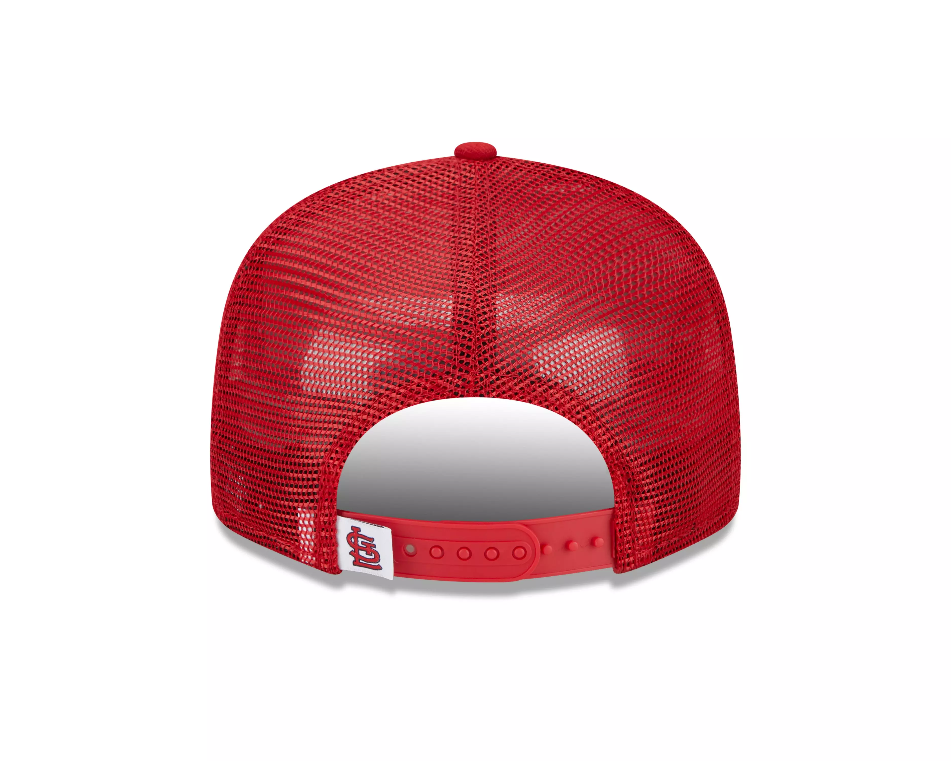 New Era St. Louis Cardinals 9FIFTY Trucker Snapback Hat-Red - RED/WHITE