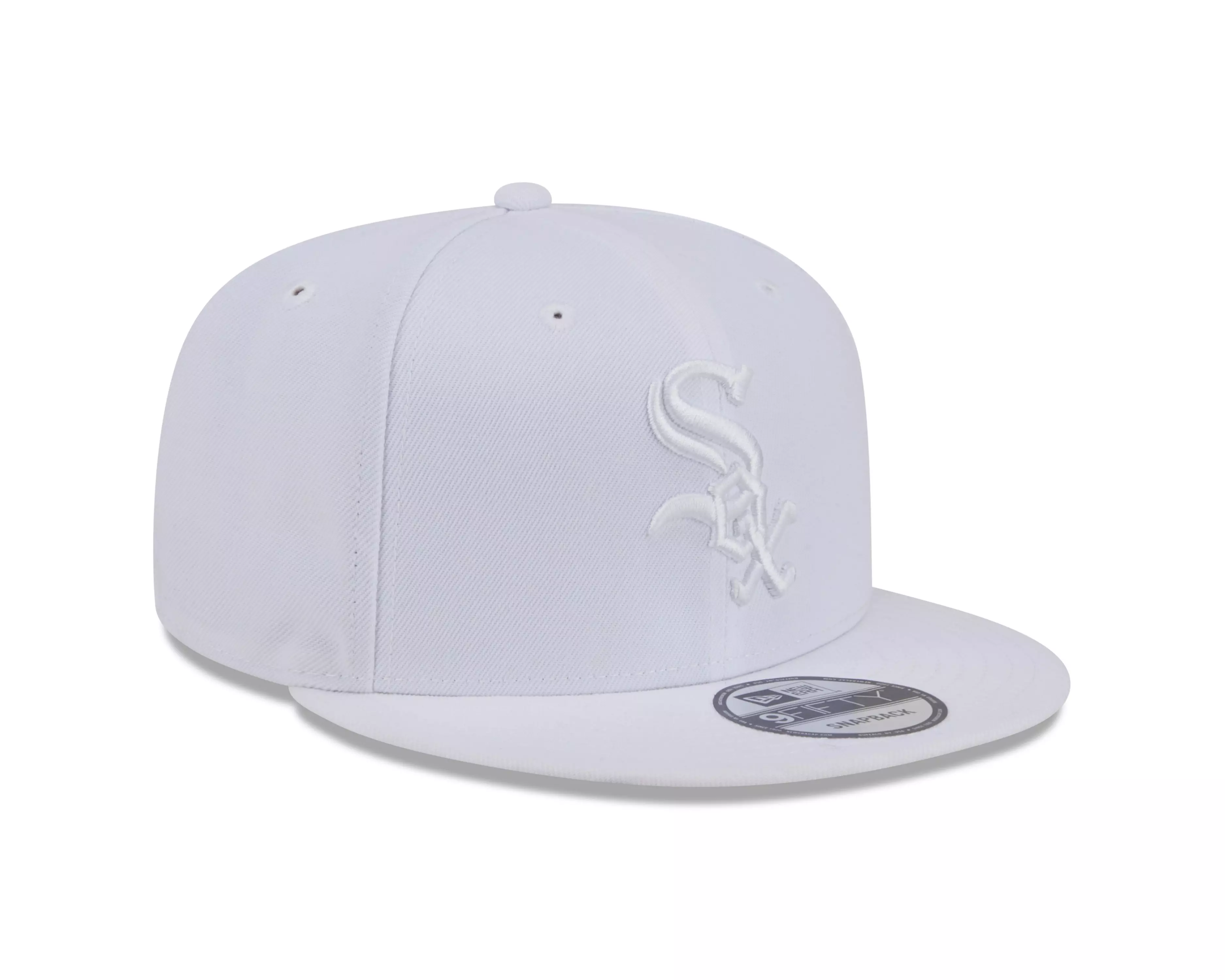 New Era Chicago White Sox 9FIFTY Snapback Hat-White - WHITE