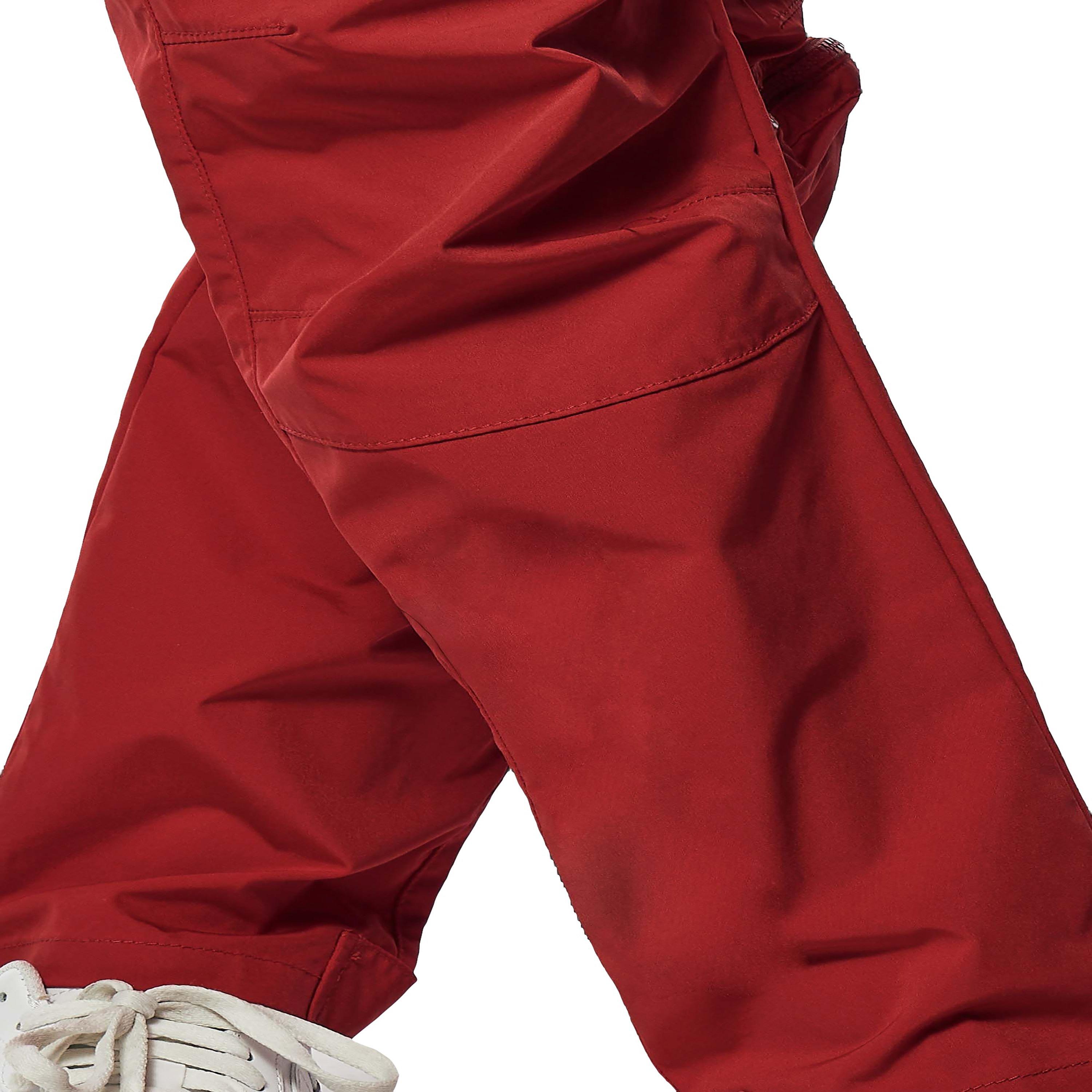 Grindhouse Nylon Cargo Women's Red Pants