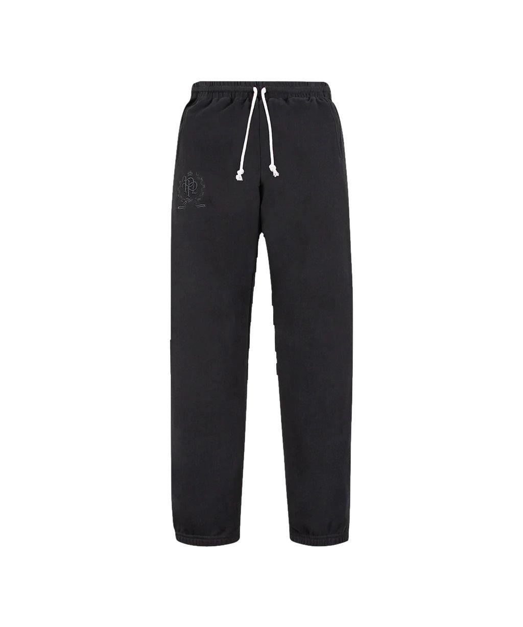 Paper Planes Men's Crest Sweatpants - Black - BLACK