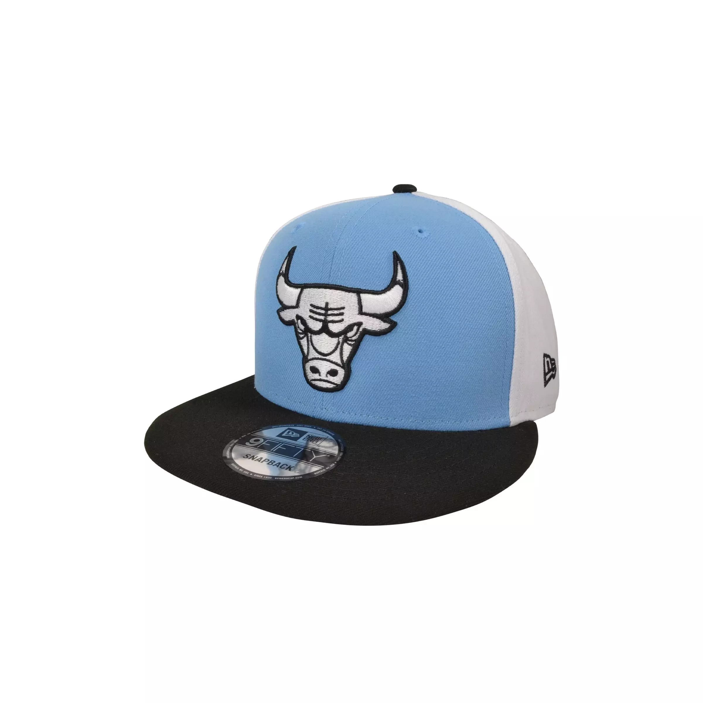 New Era Chicago Bulls 9FIFTY AJ Retro 9 "Powder Blue" Snapback - BLUE/BLACK